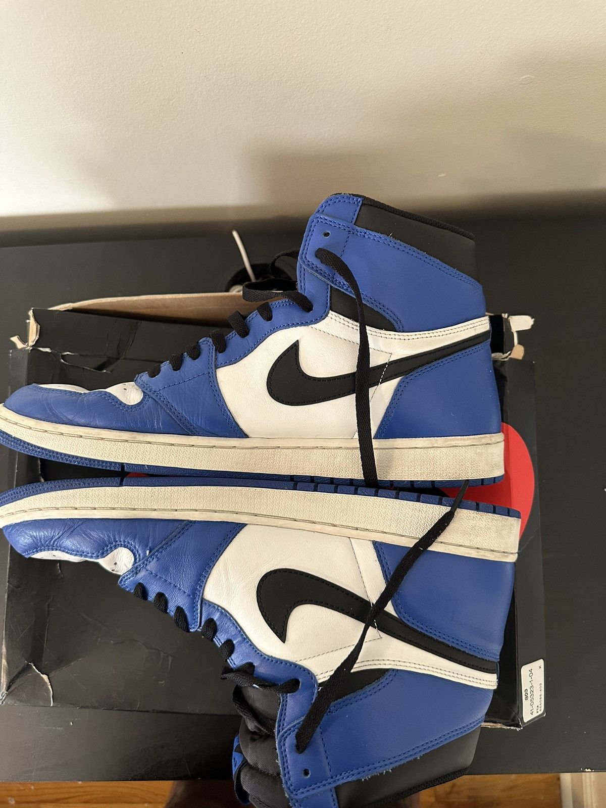 Jordan Brand Jordan 1 Retro High Game Royal Size US 14 / EU 47 - 4 Thumbnail