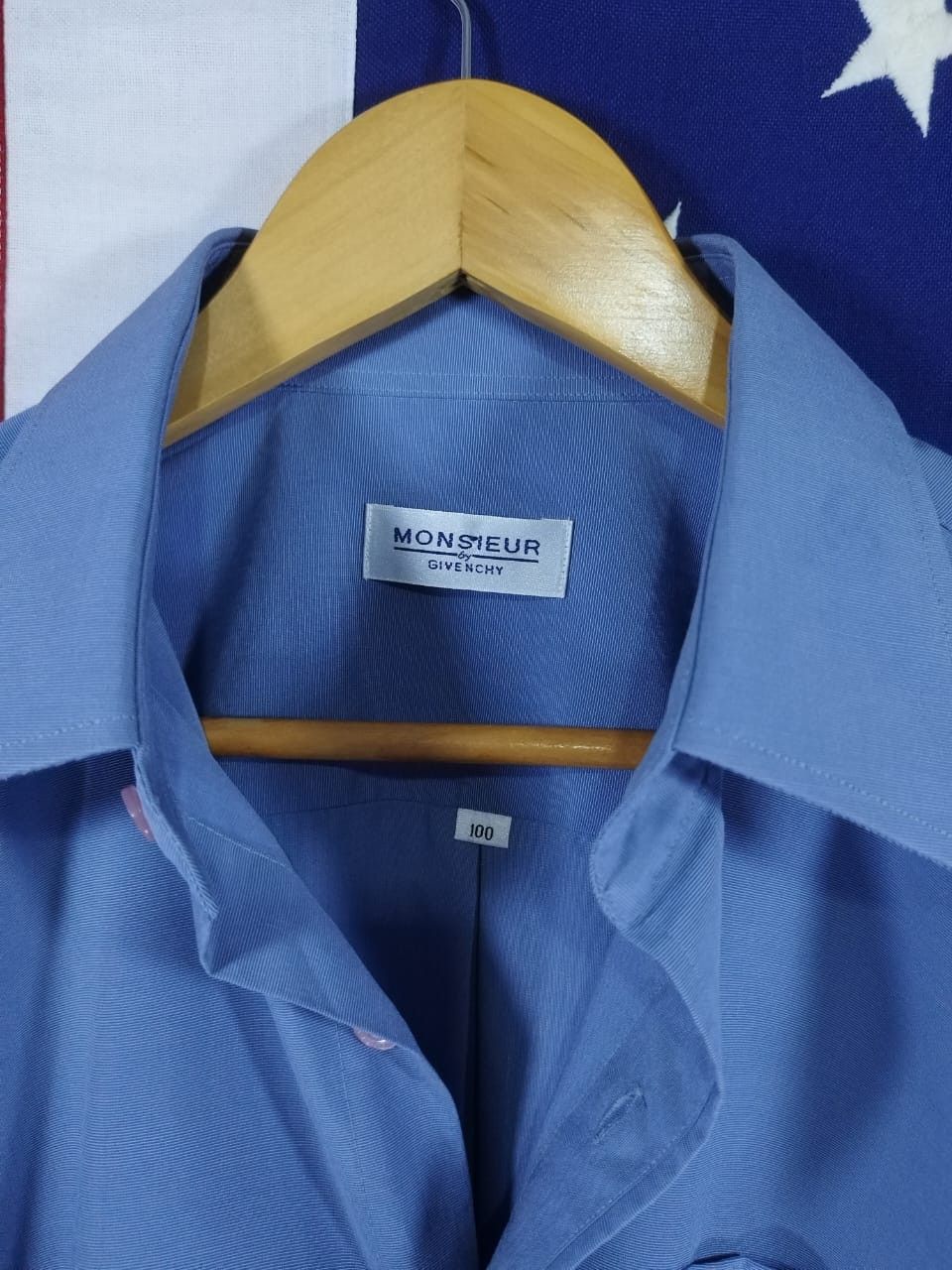 Givenchy × Vintage GIVENCHY MONSIEUR BUTTON DOWN SHIRT Size US S / EU 44-46 / 1 - 6 Thumbnail