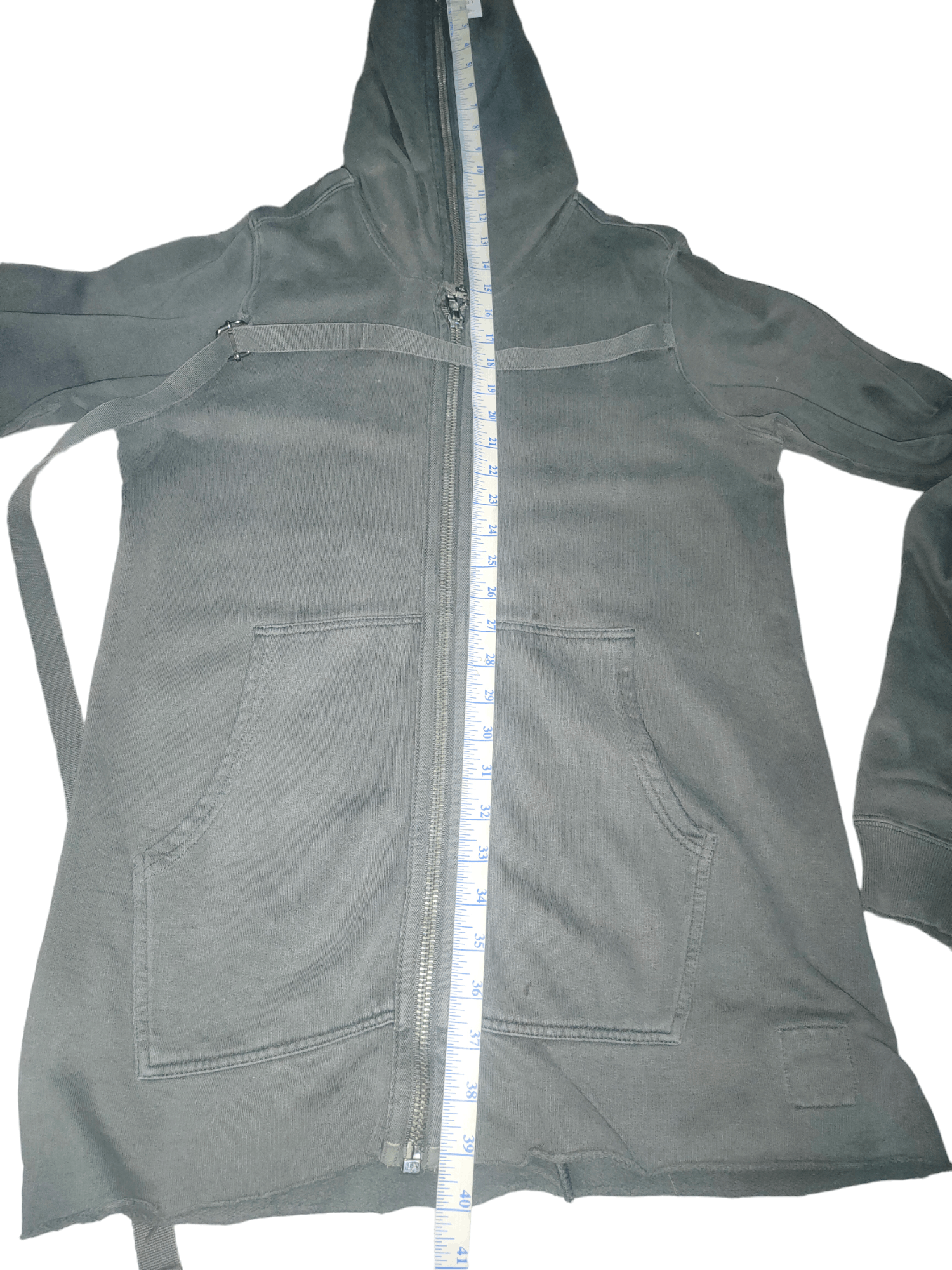 Rick Owens × Rick Owens Drkshdw 💥SUPER RARE💥 Rick Owens Bondage Gimp Hoodie #0184 Size US XS / EU 42 / 0 - 20 Thumbnail