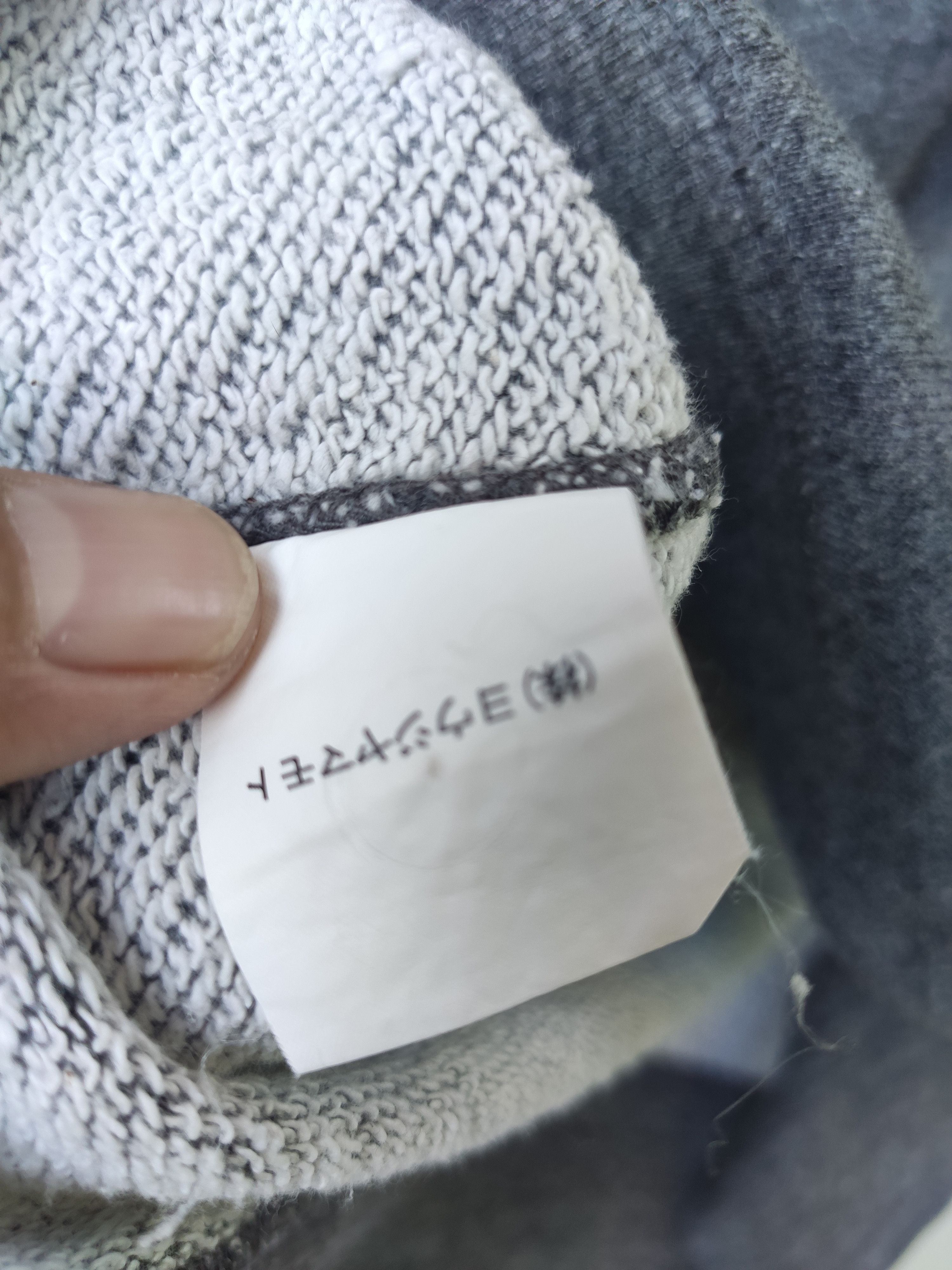 Yohji Yamamoto Y's sweatshirt Y's bean xious for sample Size US S / EU 44-46 / 1 - 8 Thumbnail