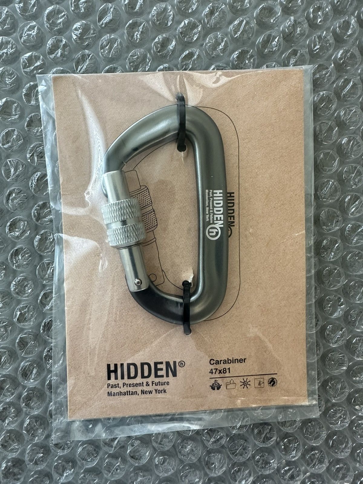 HIDDEN Hidden NY Carabiner Size ONE SIZE - 4 Thumbnail