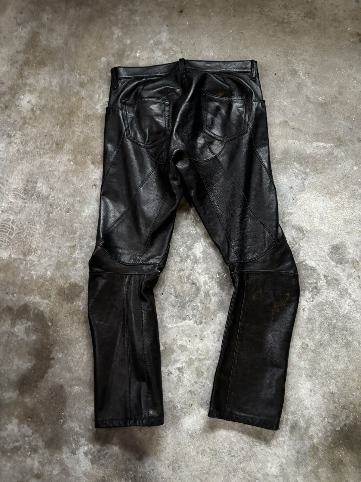 Junya Watanabe AD2004 3D Wrapped Leather Pants Size US 32 / EU 48 - 4 Thumbnail