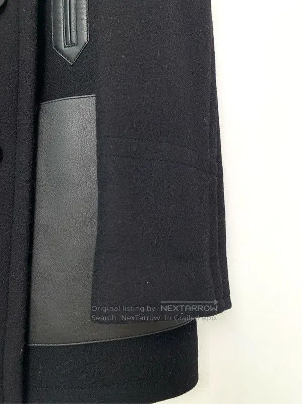 Burberry Burberry Black Wool Peacoat for Men. Size US S / EU 44-46 / 1 - 4 Thumbnail