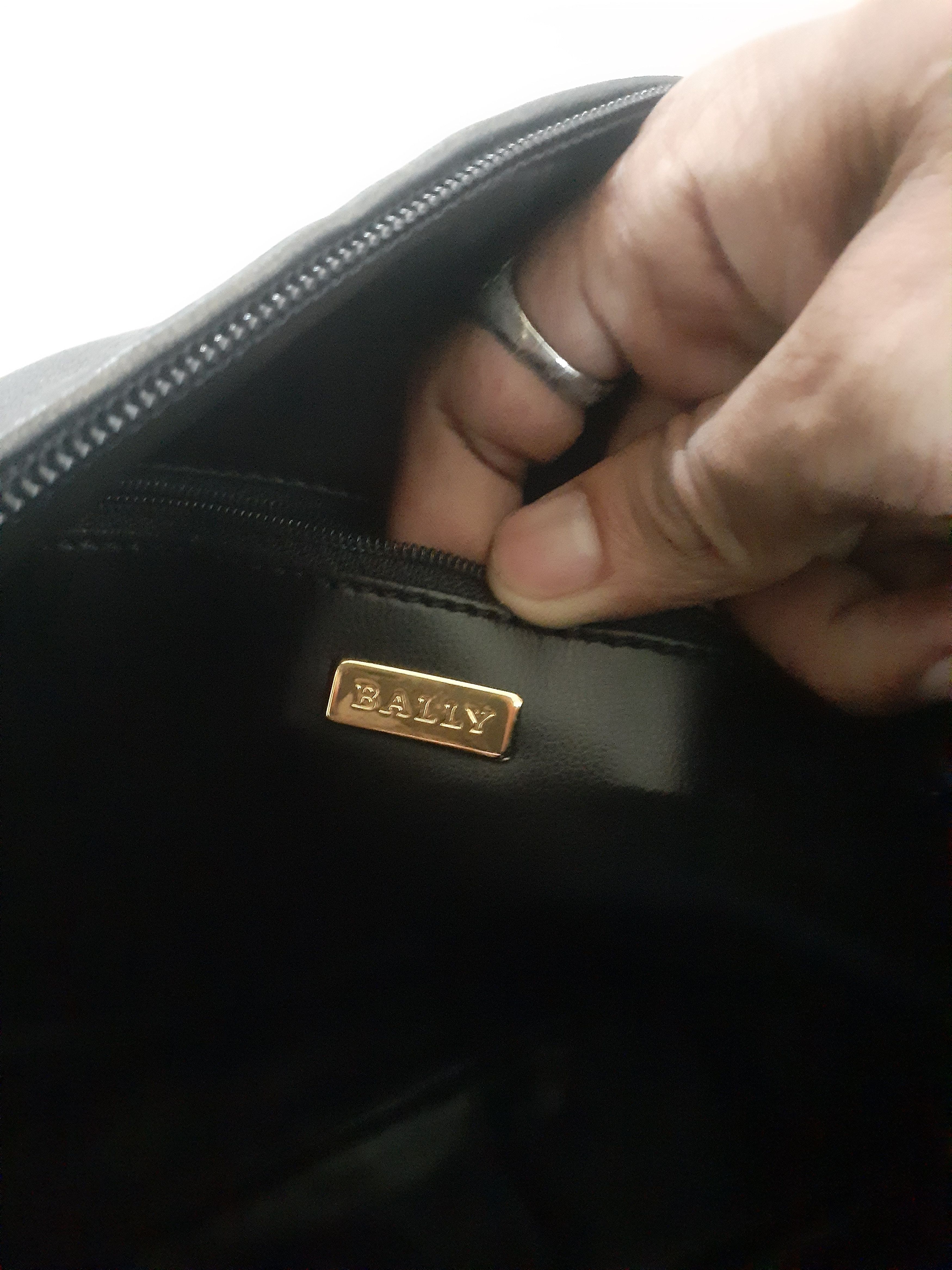 Bally × Vintage Vintage Bally Italy Messenger Crossbody Leather Bag Size ONE SIZE - 6 Thumbnail