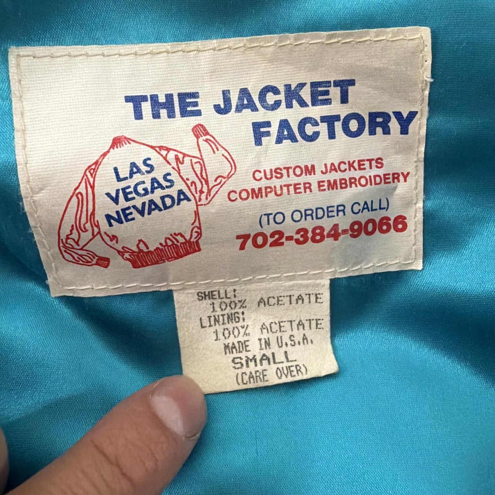 Other Vintage Las Vegas Santa Fe Hotel & Casino Turquoise Jacket Size US S / EU 44-46 / 1 - 3 Thumbnail