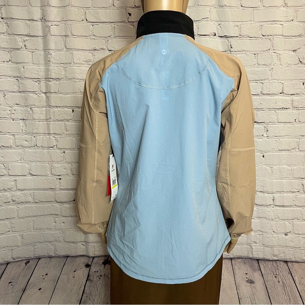 Fila NWT New $90 FILA Wild Card Blue Beige Jacket Size M Size M / US 6-8 / IT 42-44 - 5 Thumbnail