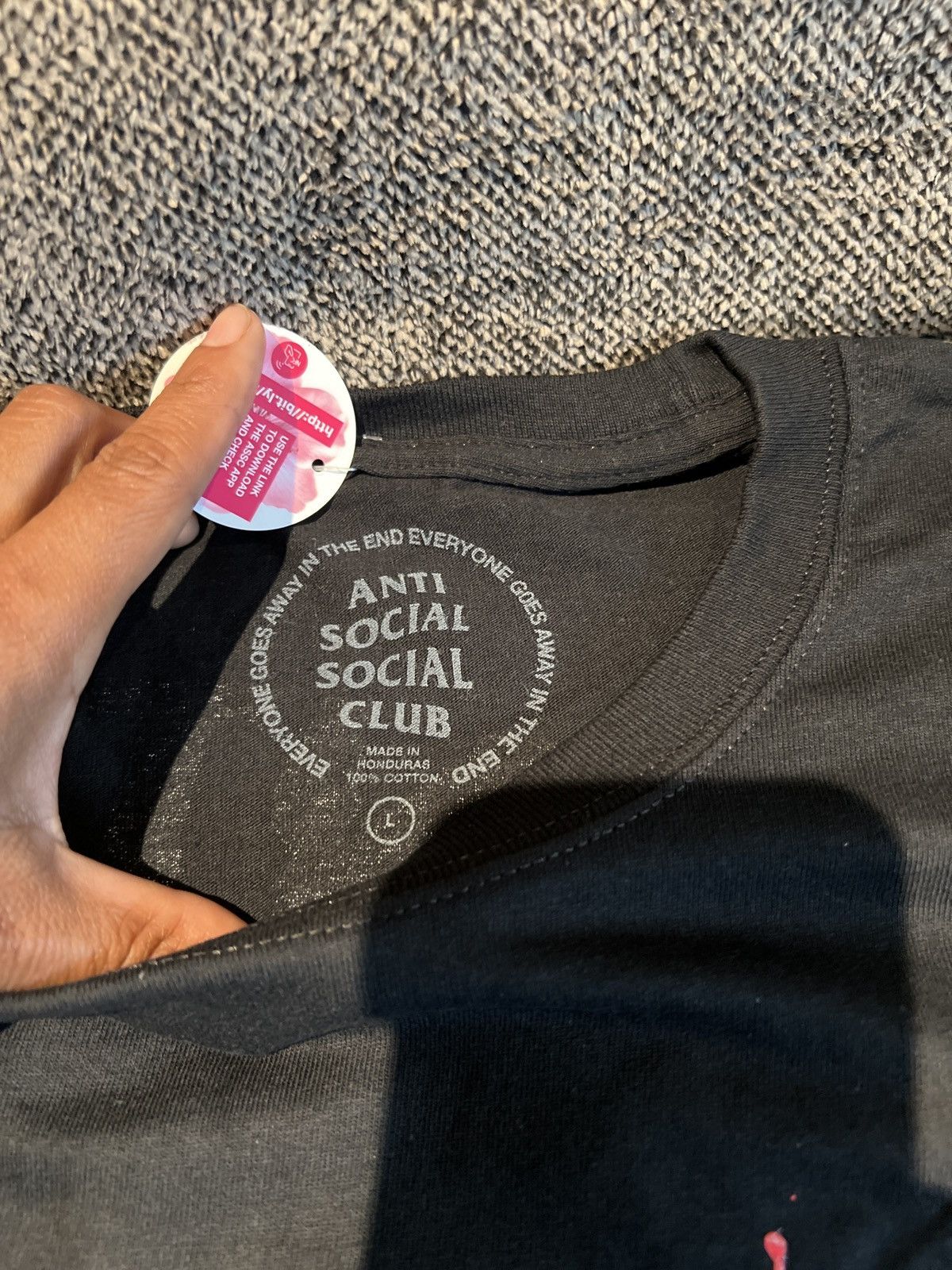 Anti Social Social Club Anti social club tee Size US L / EU 52-54 / 3 - 3 Thumbnail