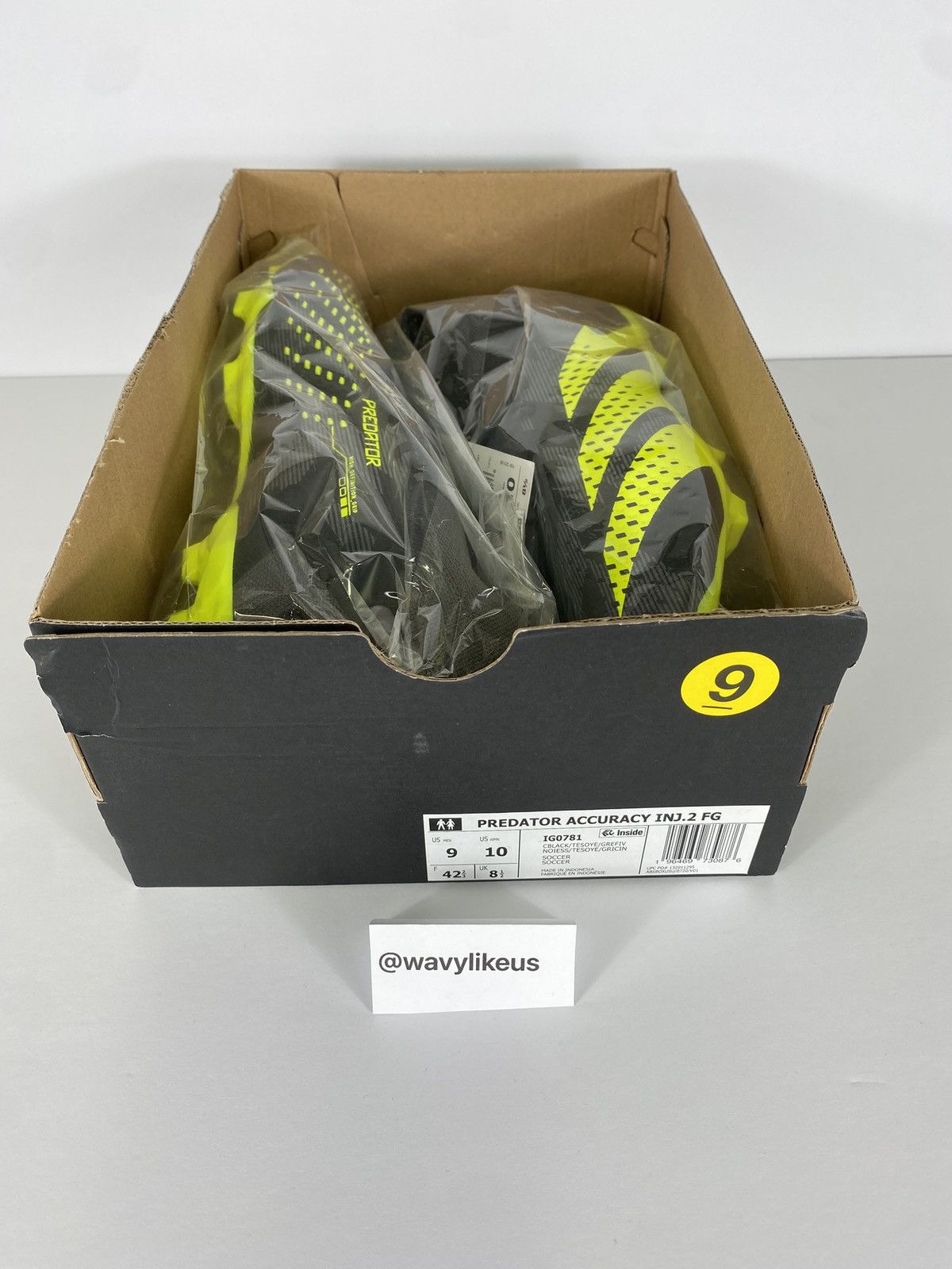 Adidas ADIDAS Predator Accuracy INJ. 2 FG Soccer Cleat Mens Size 9 Size US 9 / EU 42 - 9 Thumbnail