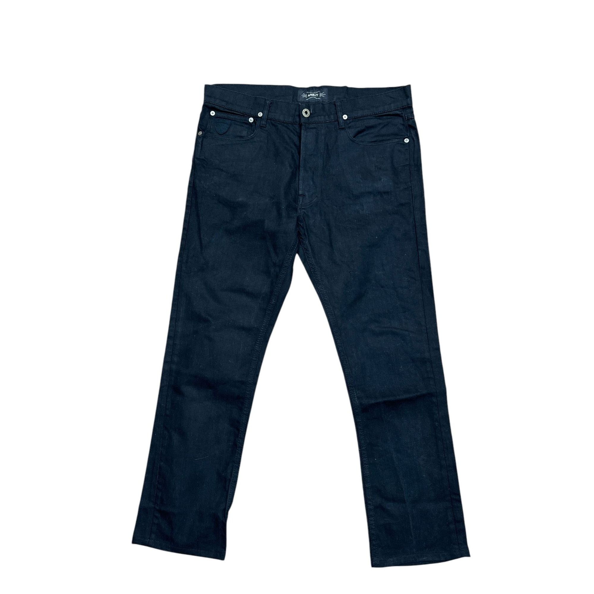 April 77 Black Denim jeans Size US 31 - 1 Thumbnail