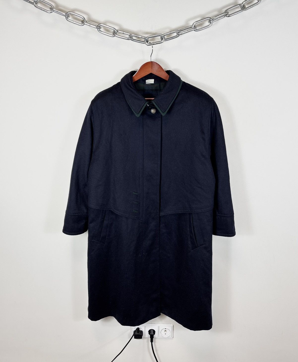 Other Vintage Distler Women’s Navy Blue Austrian Loden Wool Coat Size 3XL / US 20-22 - 1 Thumbnail