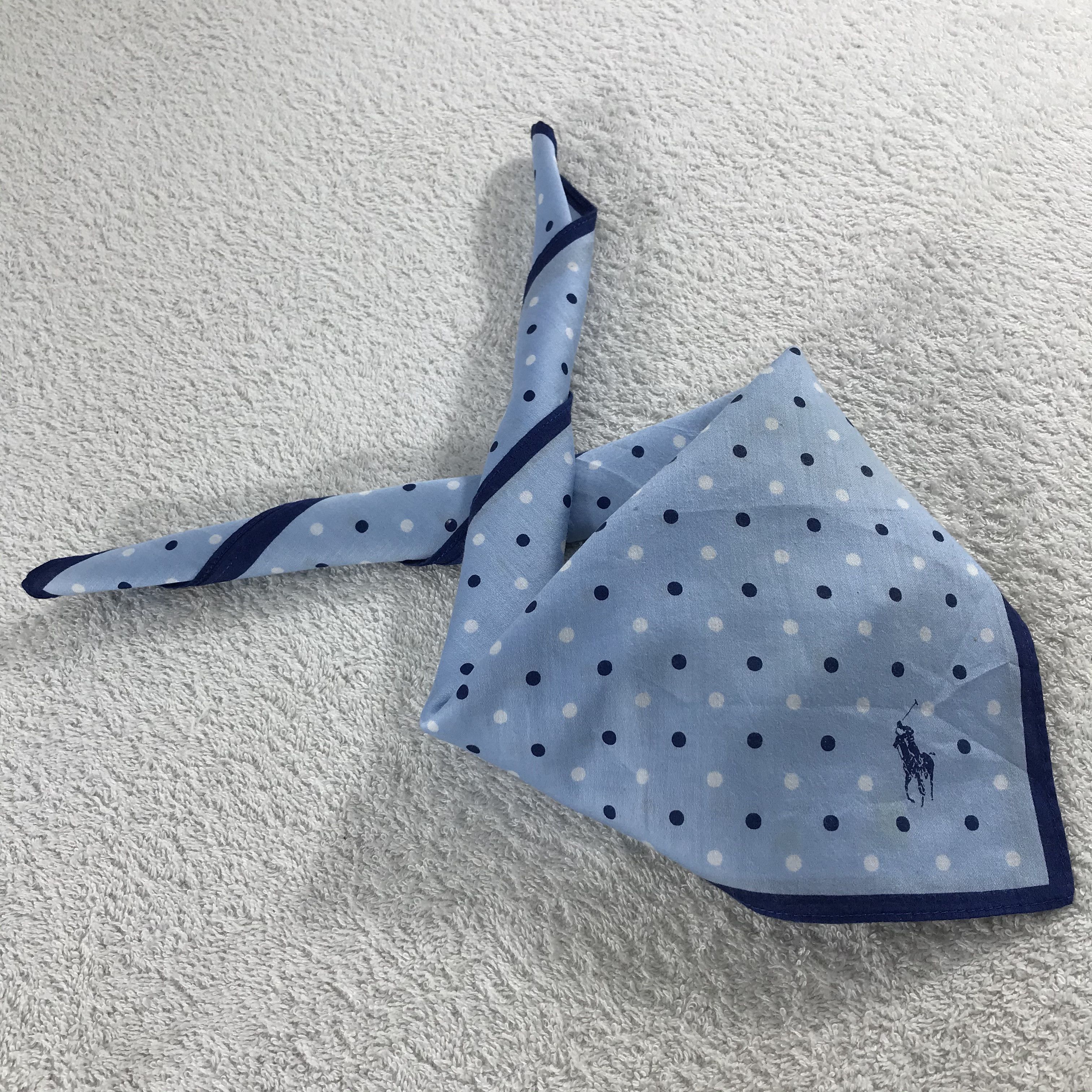 Polo Ralph Lauren × Vintage Polo Ralph Lauren Bandana / Handkerchief / Neckerchief -S361 Size ONE SIZE - 4 Thumbnail