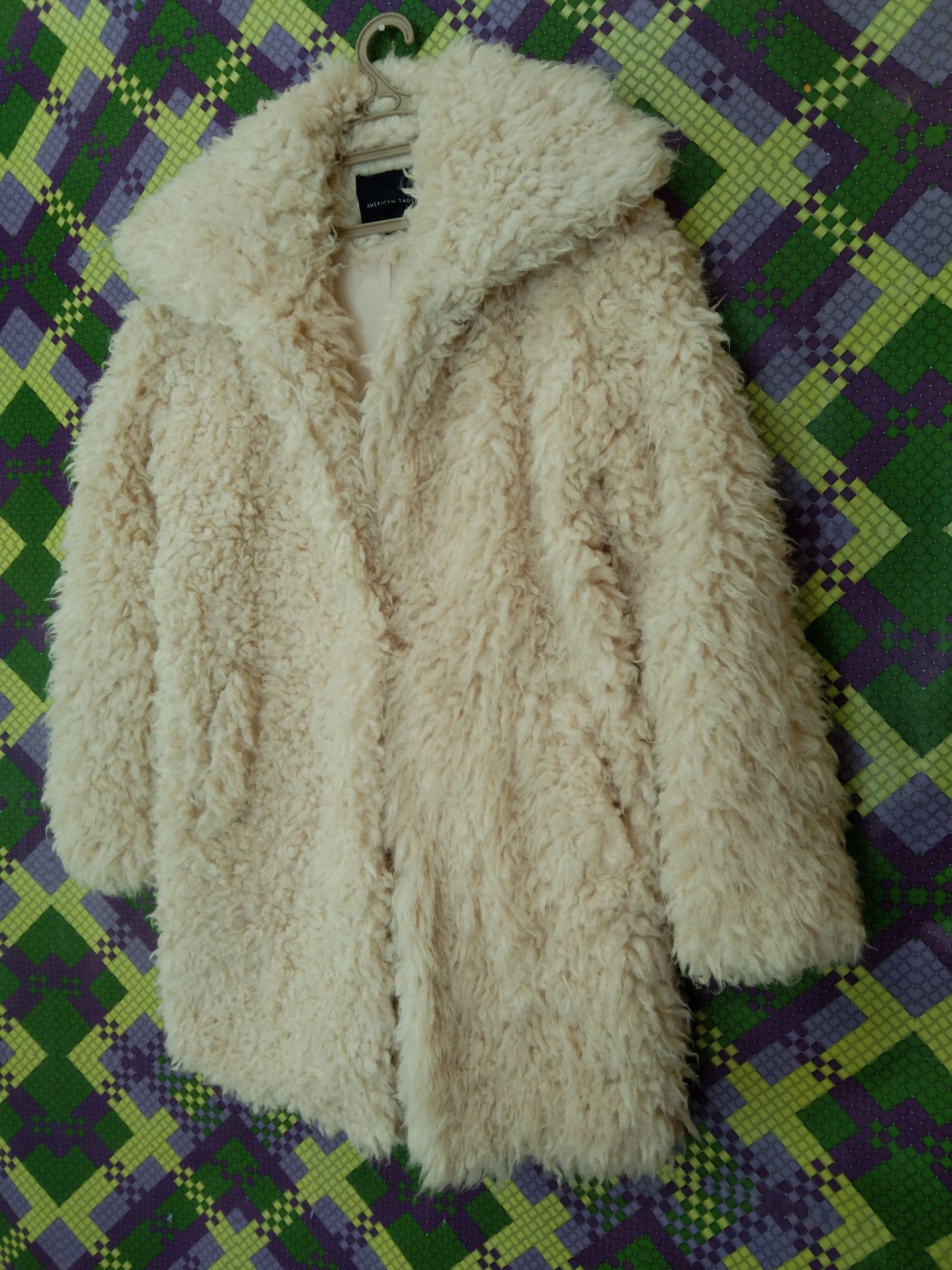 American Eagle Outfitters AW AMERICAN EAGLE OUTFITTERS FAUX FUR CARDIGAN Size S / US 4 / IT 40 - 3 Thumbnail