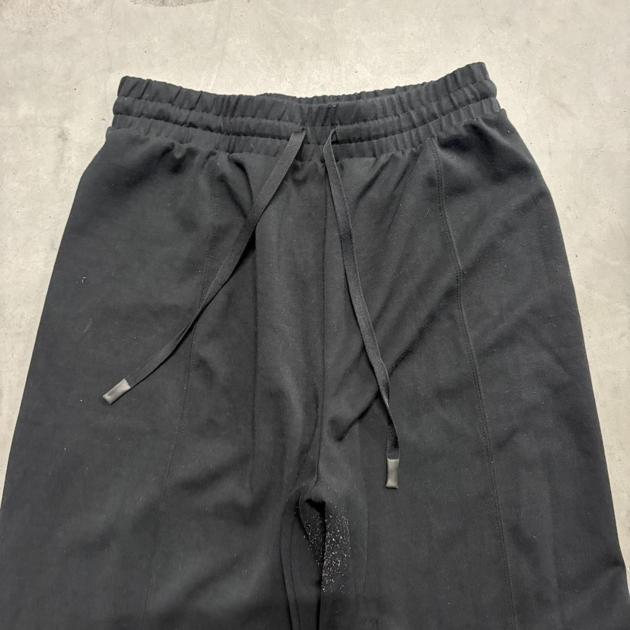 Vintage Crazy Vintage Y2K/2000s Super Baggy Wideleg Black Sweatpants! Size US 32 / EU 48 - 3 Thumbnail