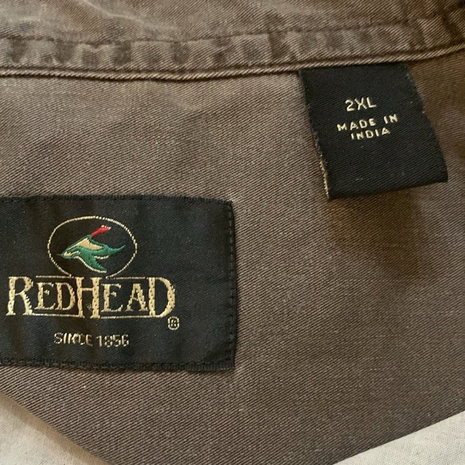 Redhead REDHEAD men's Sz 2X Shirts Short Sleeve Button Down Lot of 2 Size US XXL / EU 58 / 5 - 10 Thumbnail