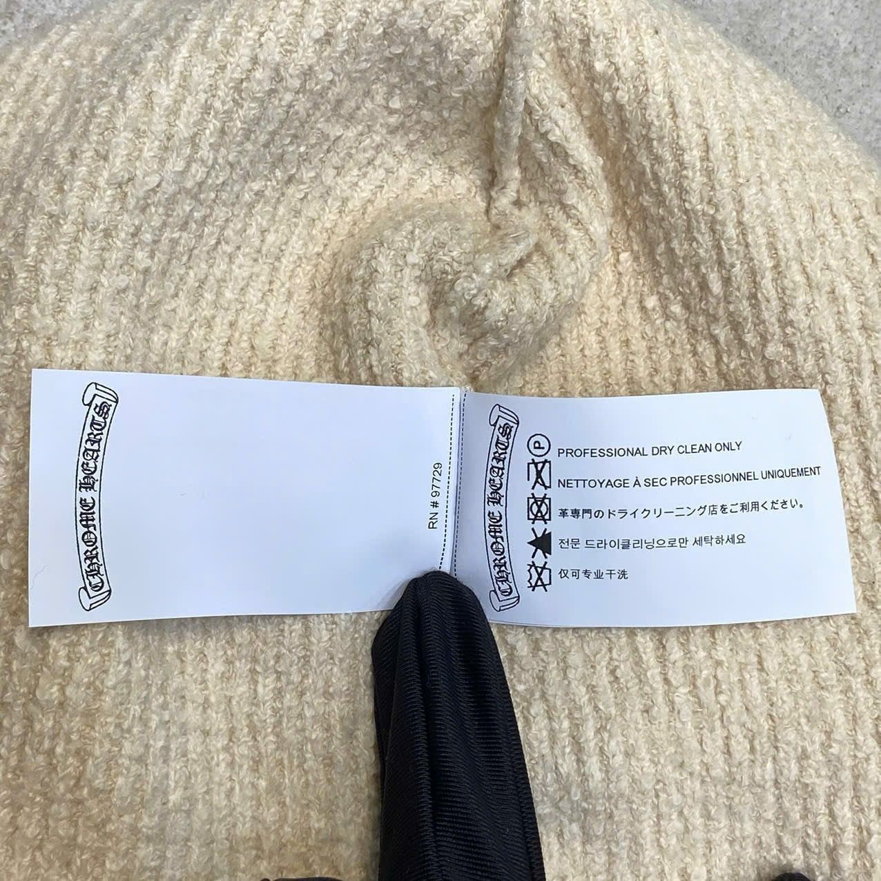 Chrome Hearts Chrome hearts beanie badda bing caramel Size ONE SIZE - 5 Thumbnail