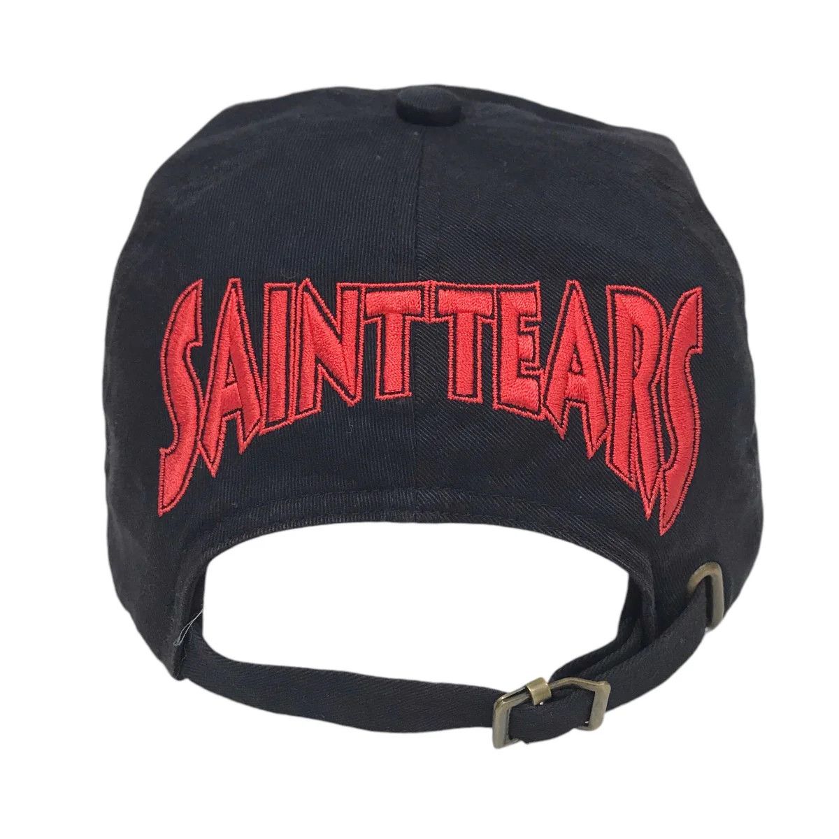 DENIM TEARS × Saint Michael SS22 Embroidered Logo Cap Size ONE SIZE - 4 Thumbnail