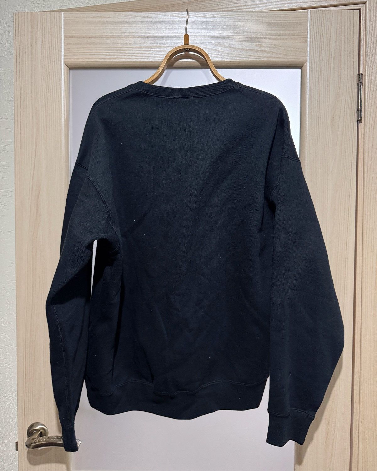 Nike Nike Solo Swoosh Fleece Pullover Black Sweatshirt Size US L / EU 52-54 / 3 - 2 Thumbnail