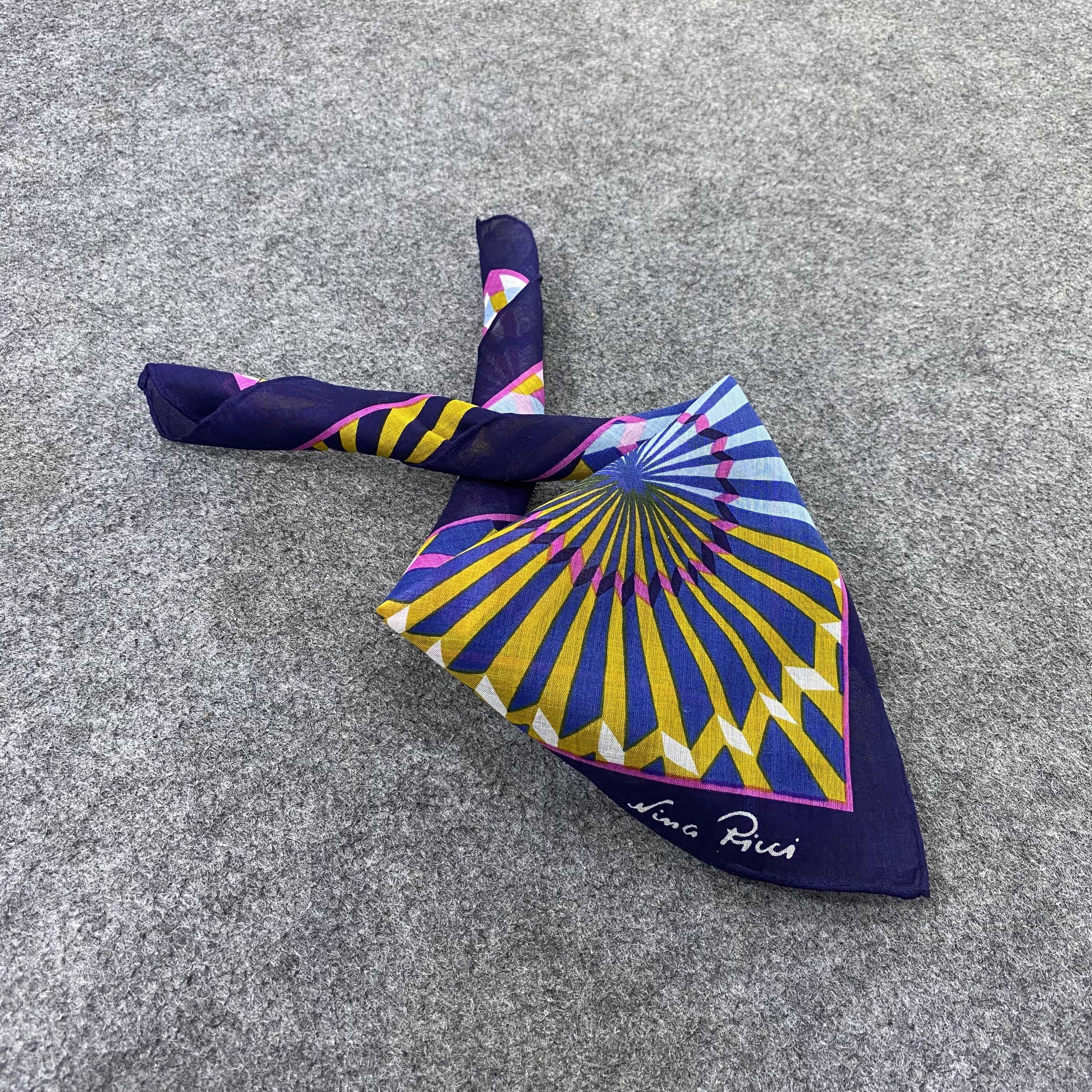 Nina Ricci Nina Ricci Handkerchief Neckerchief Bandana-B2000 Size ONE SIZE - 1 Thumbnail