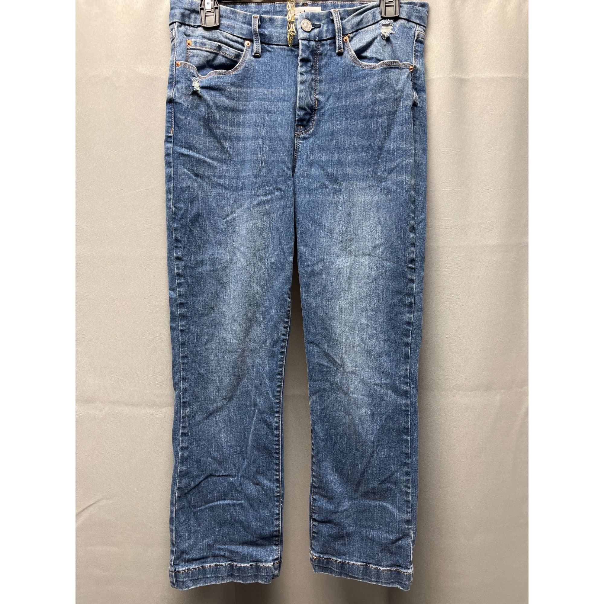 Nicole Miller Nicole Miller Women' Blue Jeans High Rise Boot Size 8 (30x26 Size 30" / US 8 / IT 44 - 1 Thumbnail