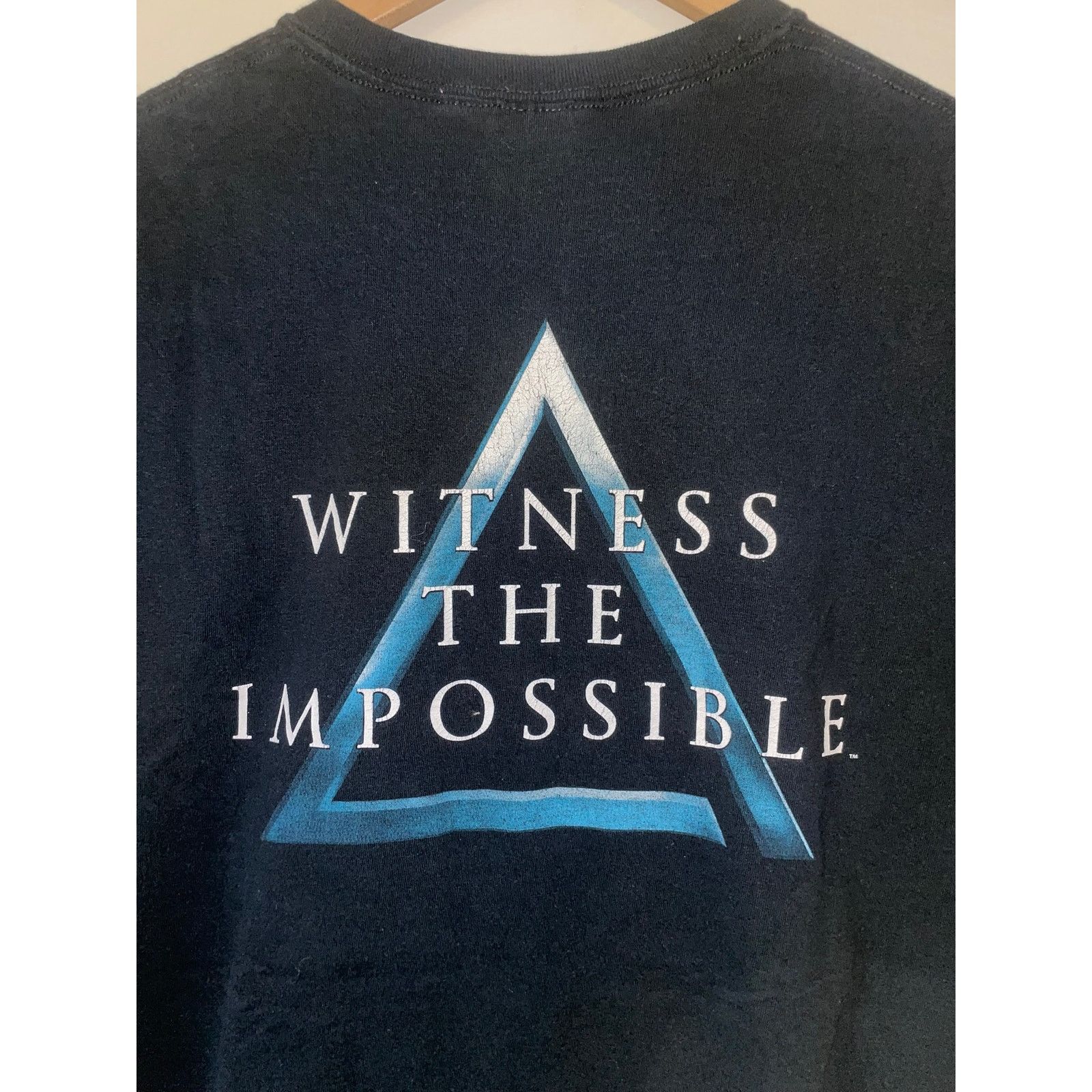 Gildan The Illusionists Shirt Witness The Impossible Black Tee Y2K Size US XL / EU 56 / 4 - 7 Thumbnail