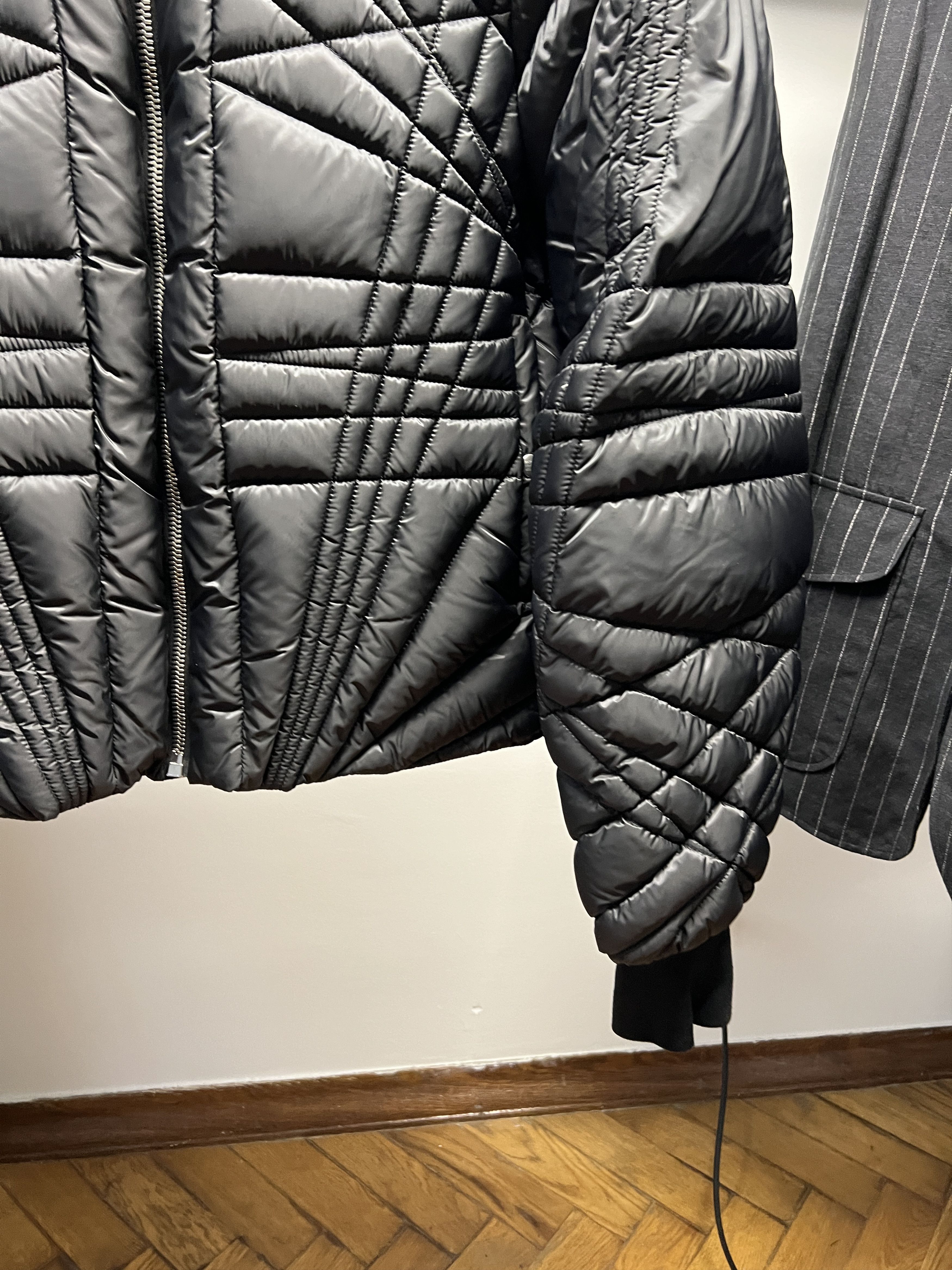 Moncler × Rick Owens RICK OWENS MEGAPENTA FLIGHT JACKET Size US L / EU 52-54 / 3 - 8 Thumbnail