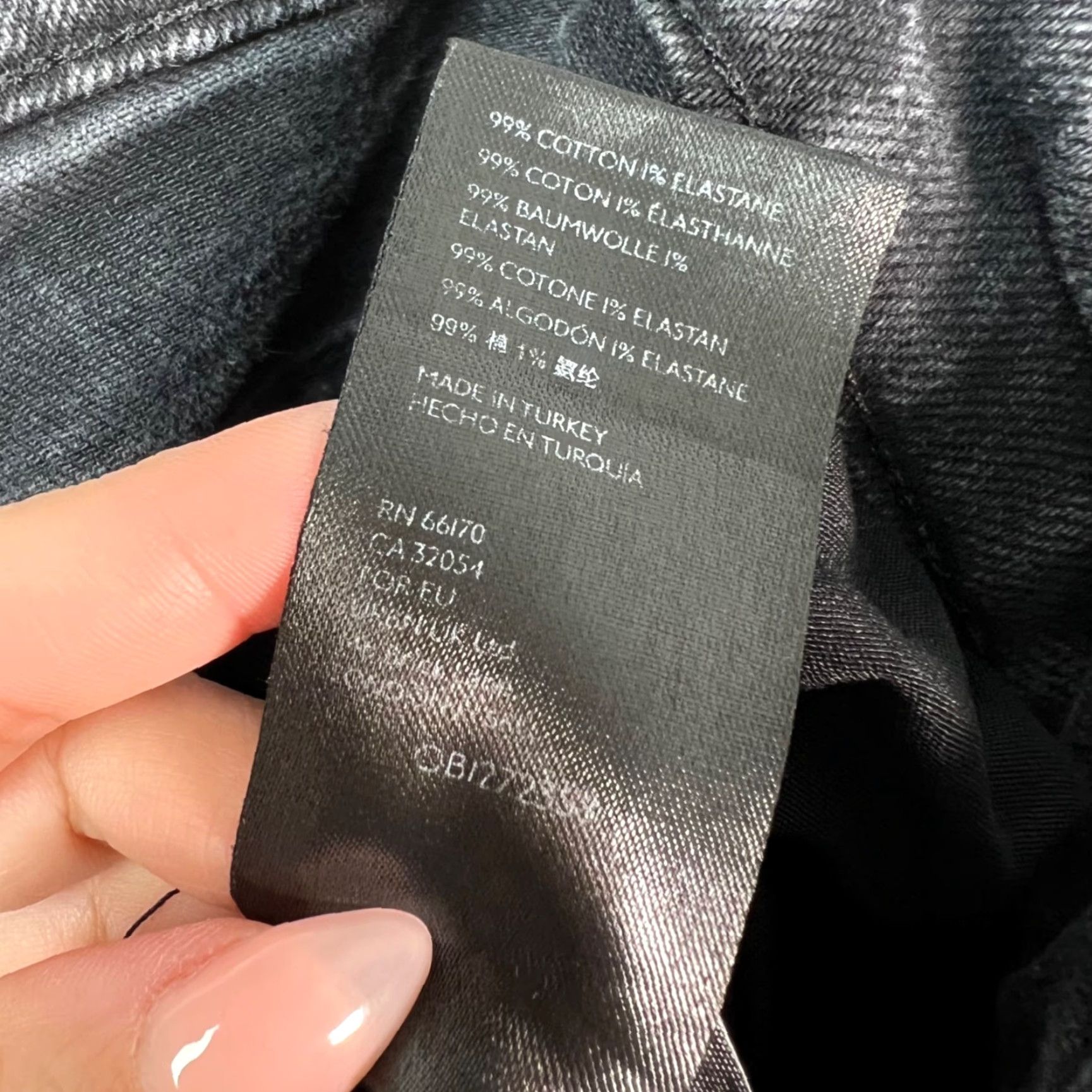 Vintage We The Free Womens Flared High-Waisted Denim Jeans 27 Black Cotton Denim 5-Pocket Rise High Inseam 32 Womens Jeans - No N/A Size 27" / US 4 / IT 40 - 5 Thumbnail