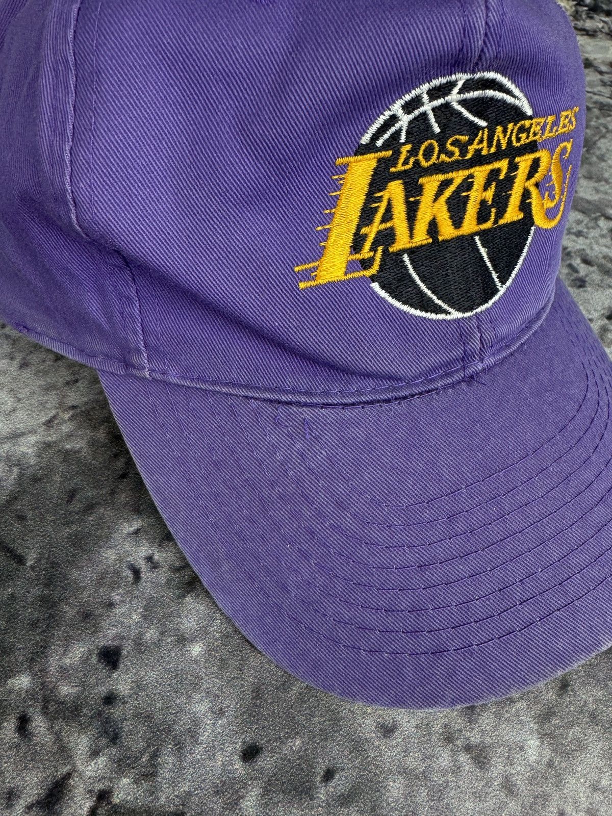NBA Men’s Los Angeles Lakers Cap NBA Vintage Size ONE SIZE - 4 Thumbnail