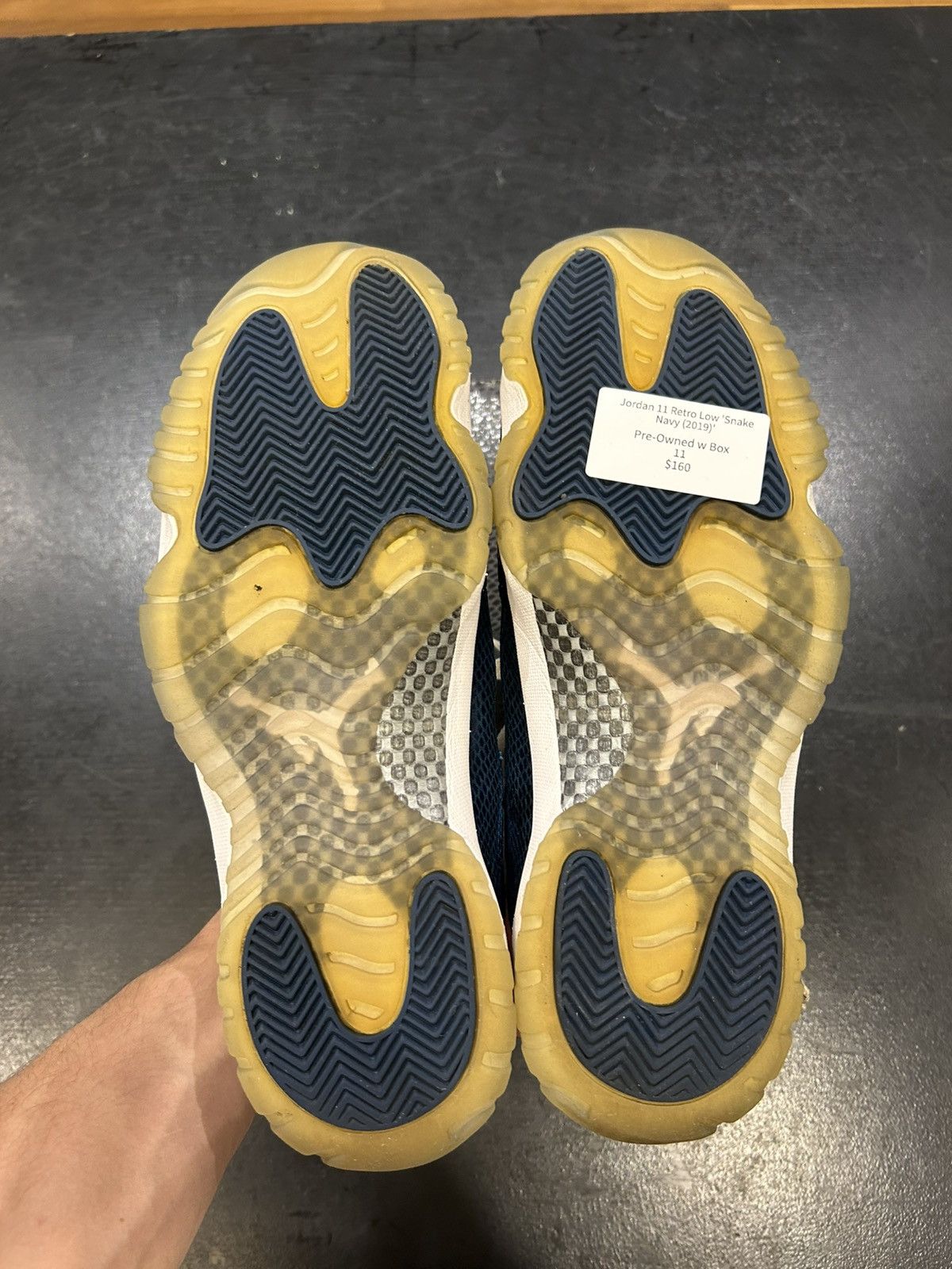 Jordan Brand Jordan 11 Retro Low ‘Snake Navy’ Size US 11 / EU 44 - 5 Thumbnail