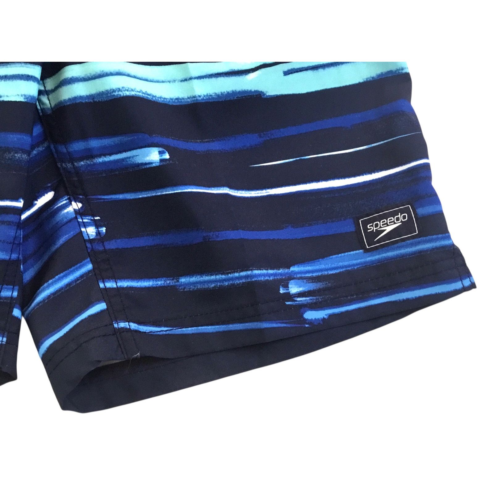 Speedo Speedo Boardshorts Swim Trunks Blue Stripe New Small NWT $62 Size US 30 / EU 46 - 3 Thumbnail