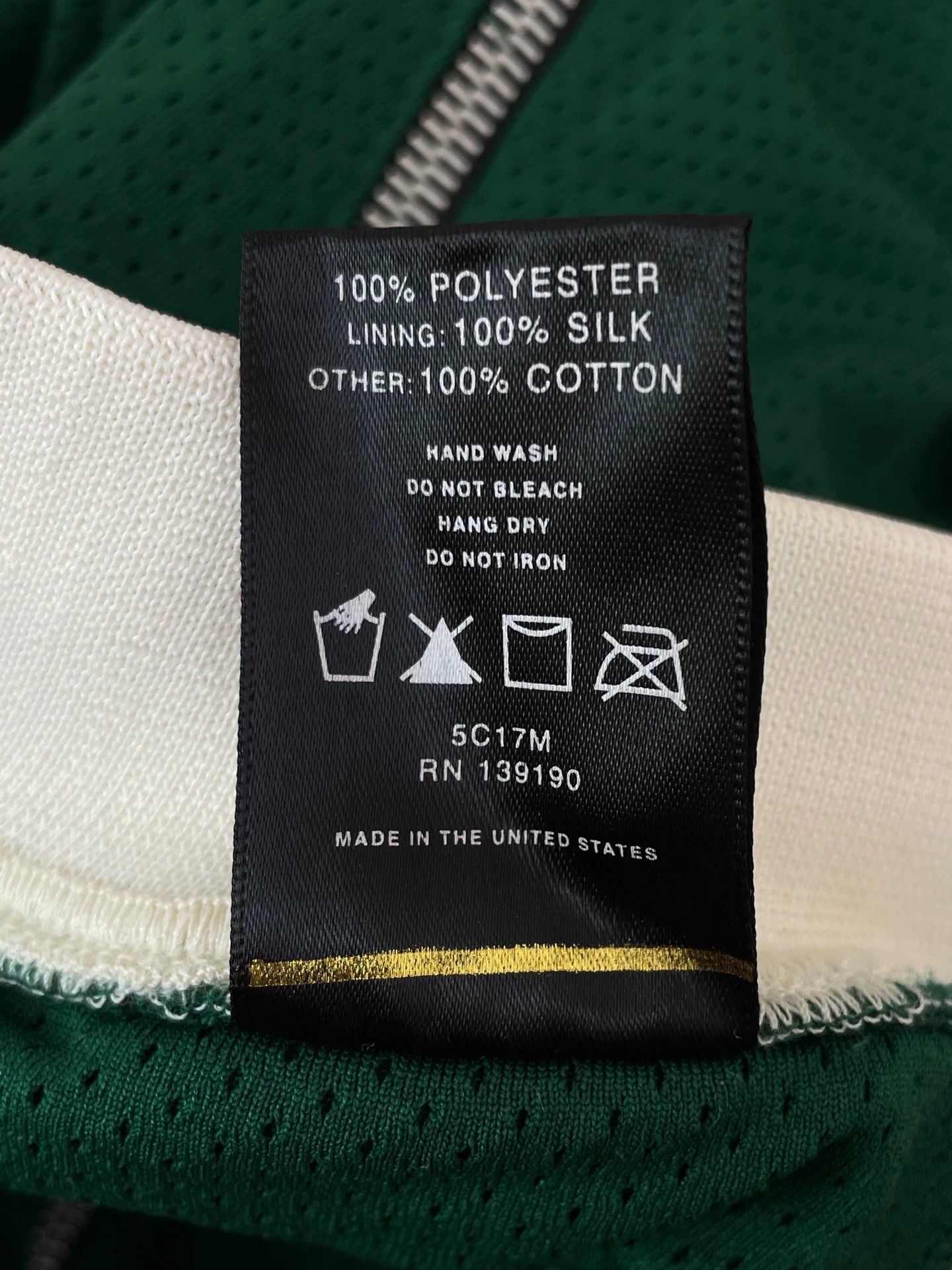 Fear of God Fear of God 5th 1987 Celtics Mesh Short M Green/White Size US 32 / EU 48 - 5 Thumbnail