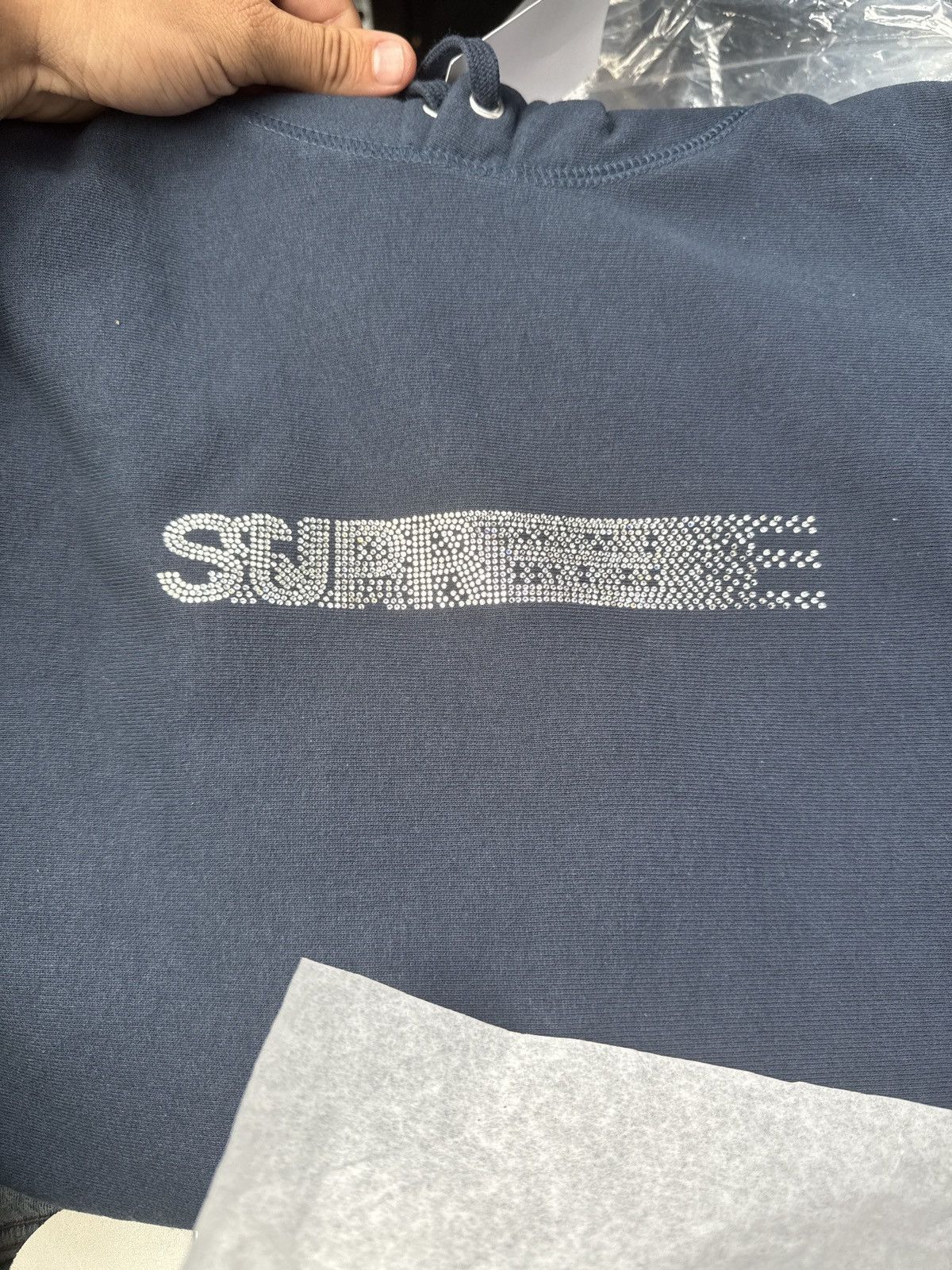 Supreme Supreme swarovski hoodie Size US L / EU 52-54 / 3 - 2 Thumbnail
