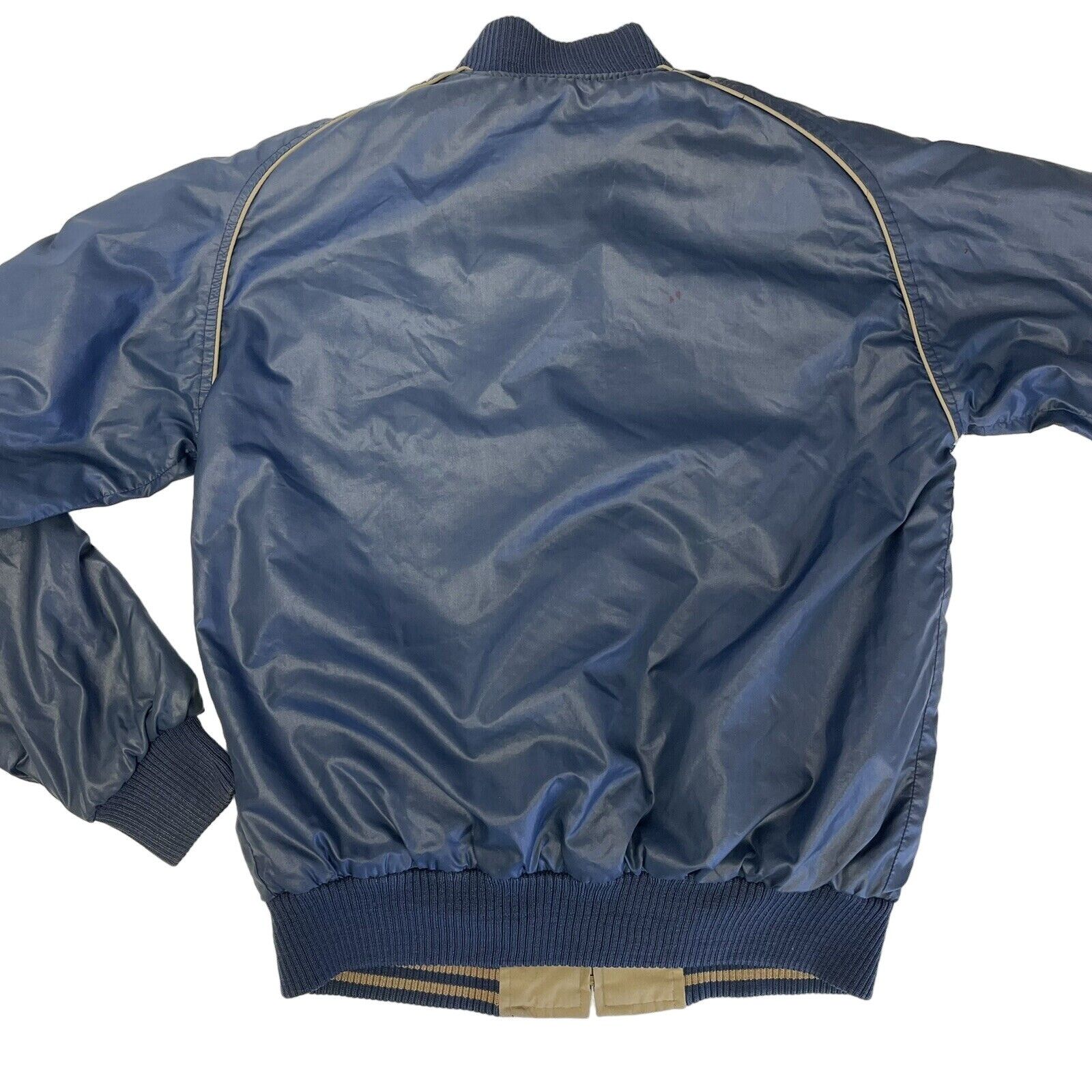 Savile Row Vtg Savile Row Blue Tan Reversible Golf Windbreaker Bomber Size US S / EU 44-46 / 1 - 2 Thumbnail