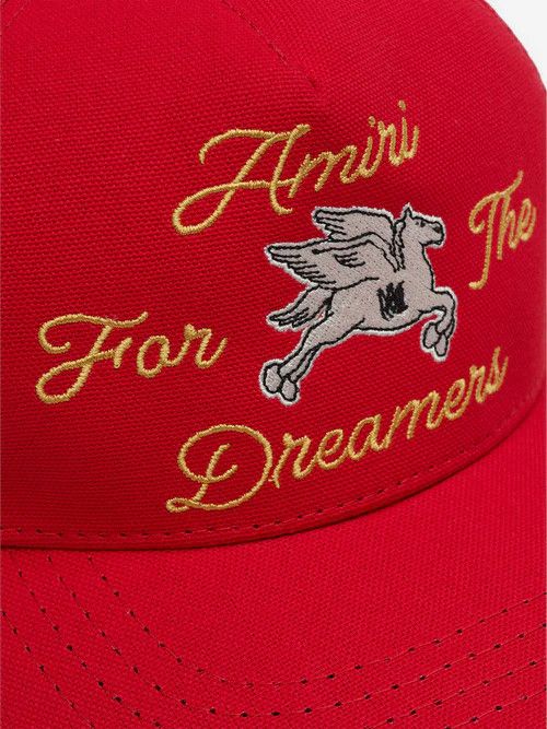 Amiri o1s1wg110126 Size: OS / KIDS Dreamers Trucker Hat / Cap Red Size ONE SIZE - 4 Thumbnail