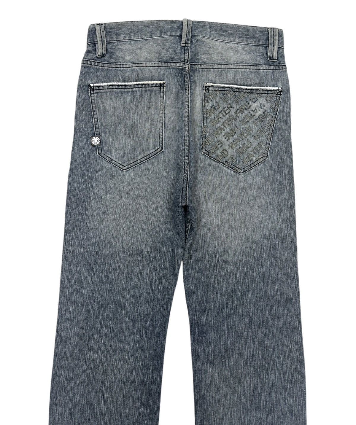 Element × Tornado Mart VINTAGE ELEMENT CLAW MARK DISTRESSED DENIM JEANS Size US 30 / EU 46 - 4 Thumbnail