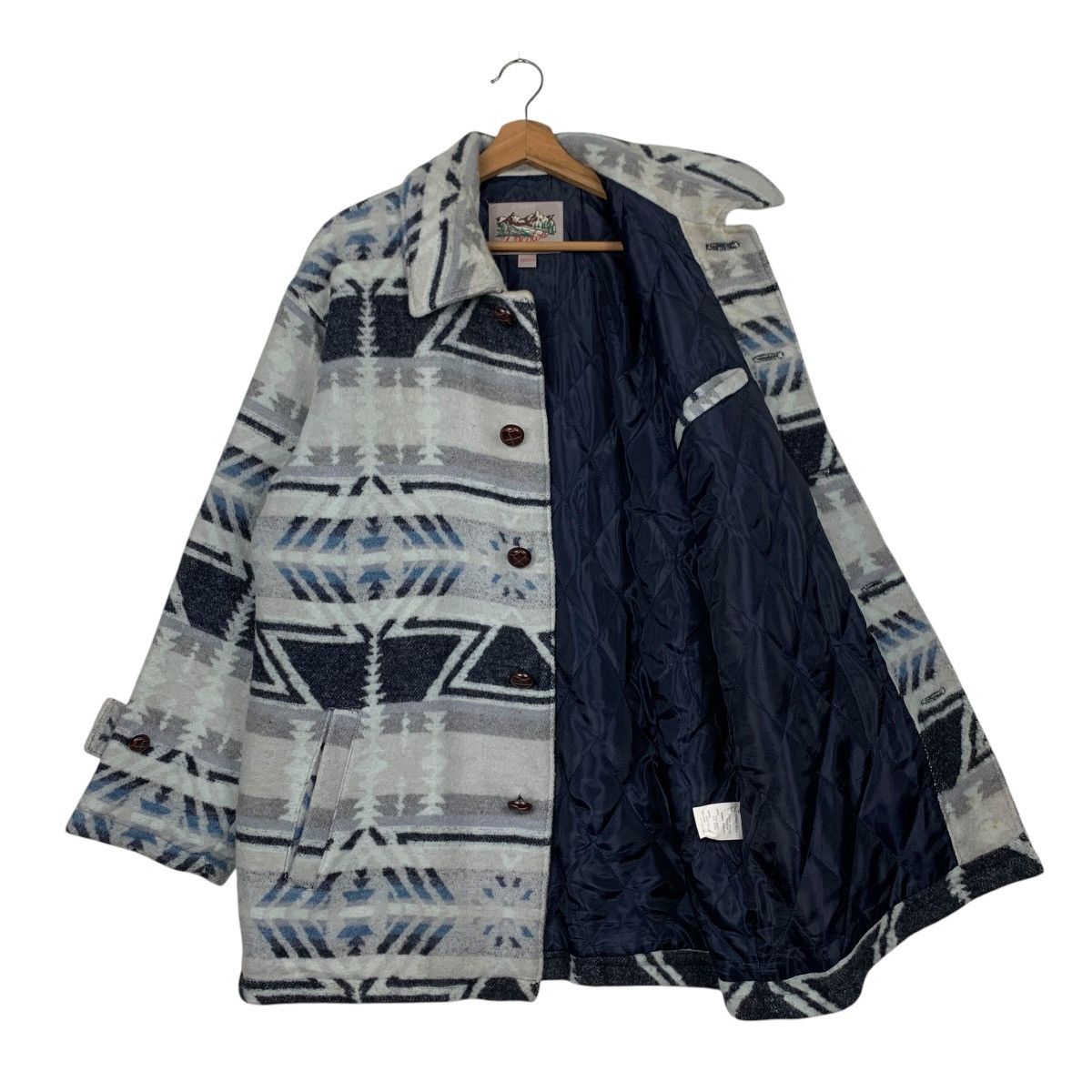 Vintage Vintage 90’s ULCOLOU Nordic Pattern Coat Jacket #2869-C129 Size US M / EU 48-50 / 2 - 8 Thumbnail