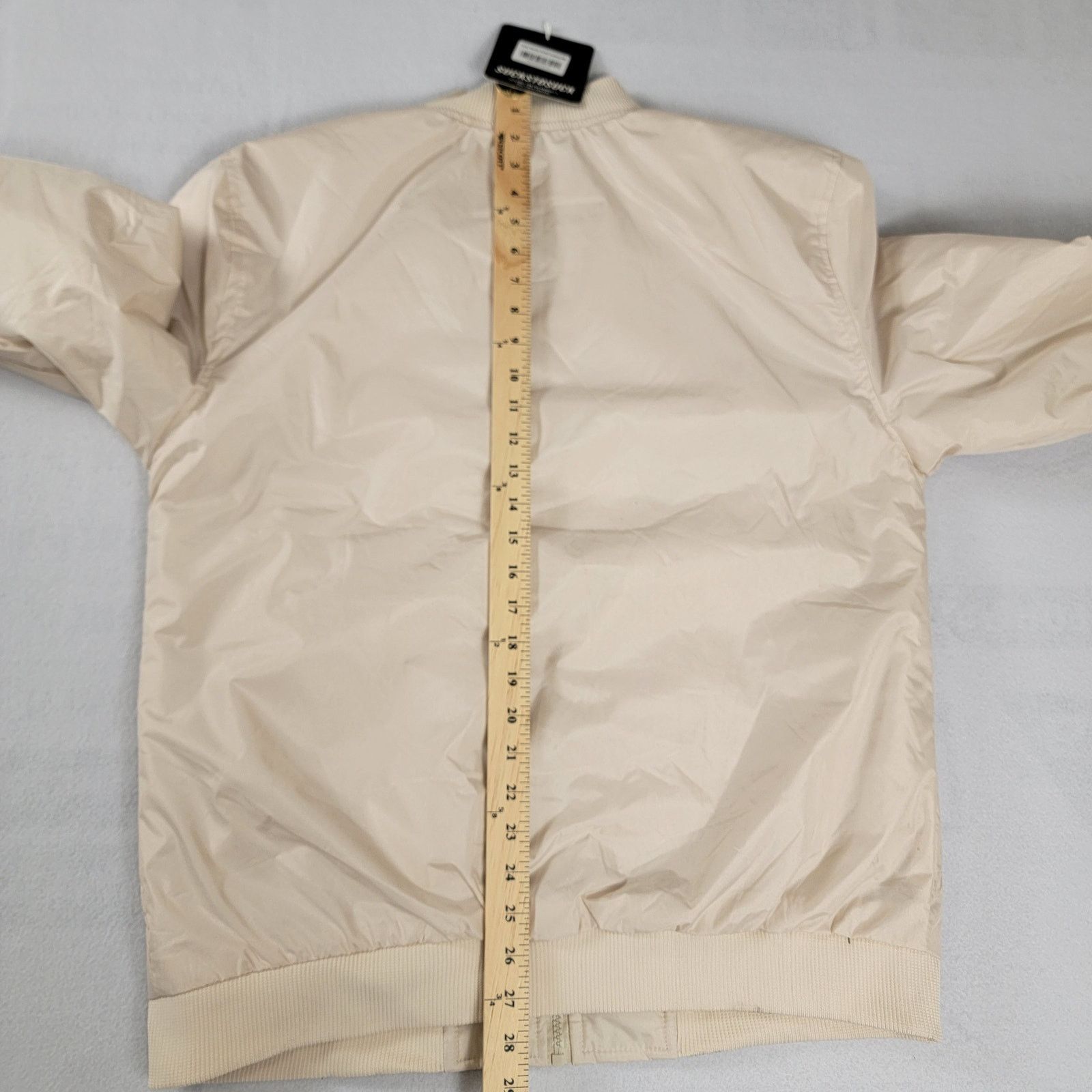 CLSC CLSC Men Sucks to Suck Varsity Script Jacket 'LA' Beige Sz M Size US M / EU 48-50 / 2 - 7 Thumbnail