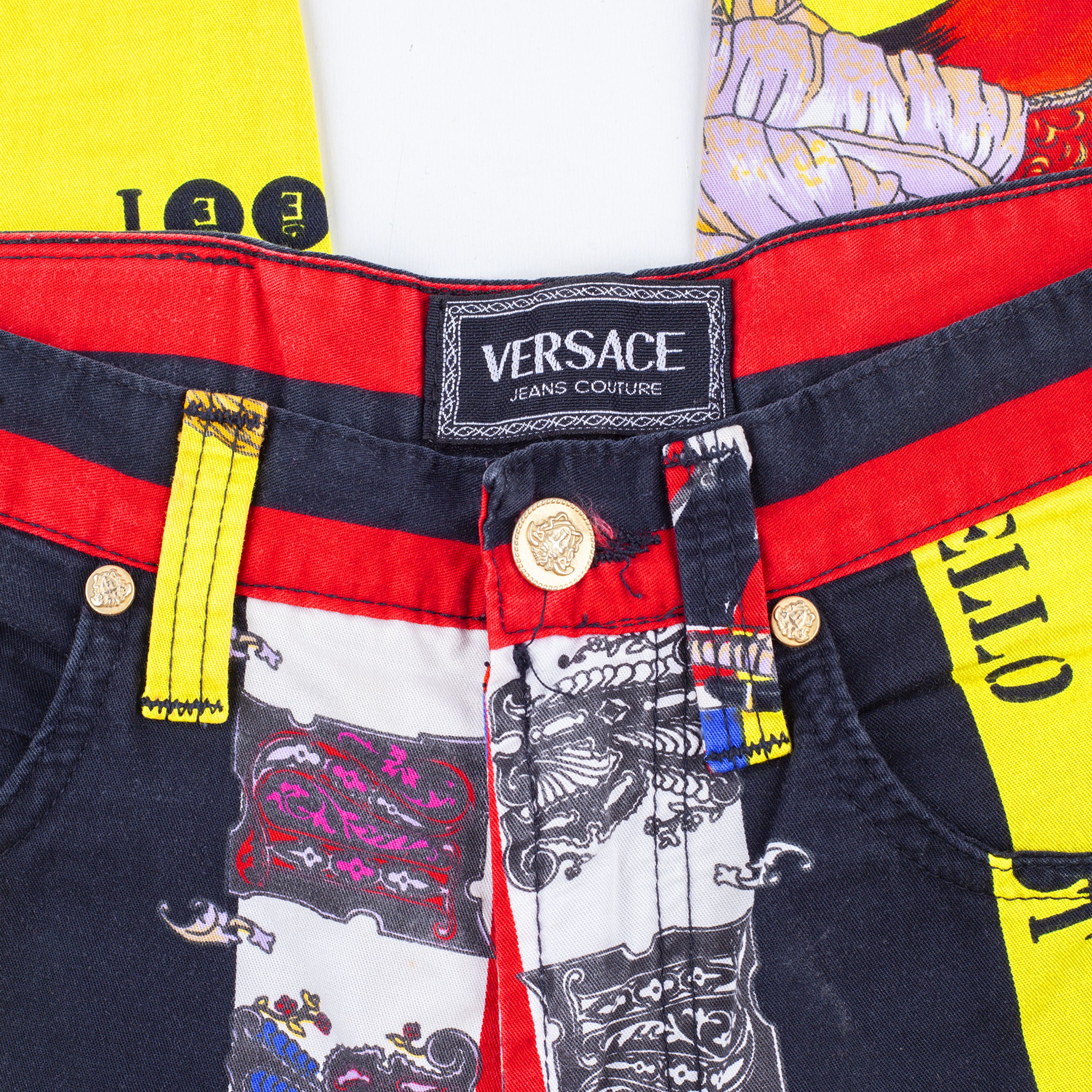 Versace Jeans Couture Gianni Versace Jeans Couture Beatles Sex Pistols Pants (M) Size 30" / US 8 / IT 44 - 6 Thumbnail