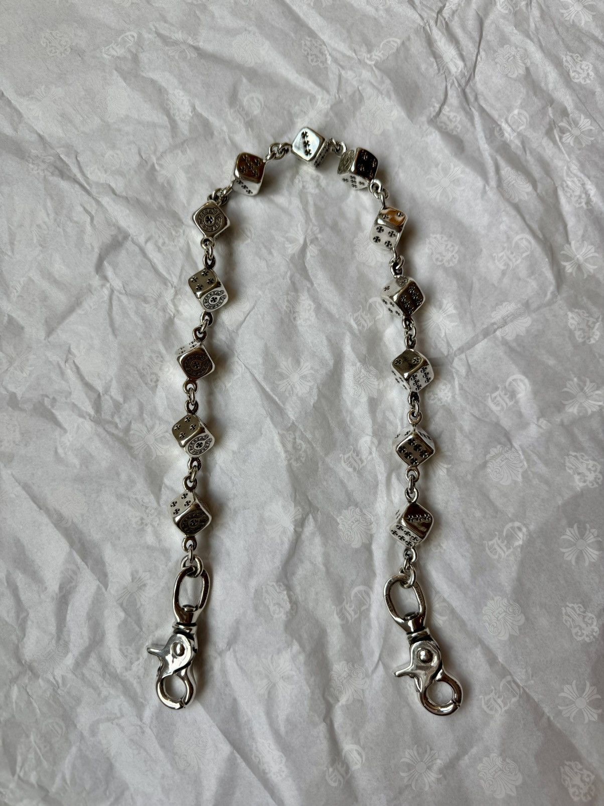 Chrome Hearts Chrome Hearts 2 clips L13 Dice Wallet Chain Size ONE SIZE - 1 Thumbnail