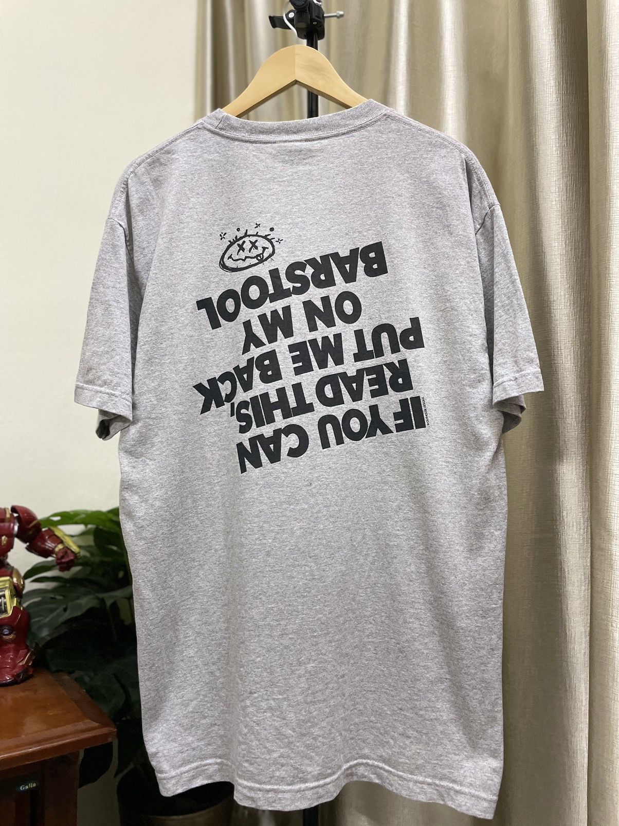 Band Tees × Nirvana × Vintage VINTAGE NIRVANA BARTSTOOL TEE Size US L / EU 52-54 / 3 - 1 Thumbnail