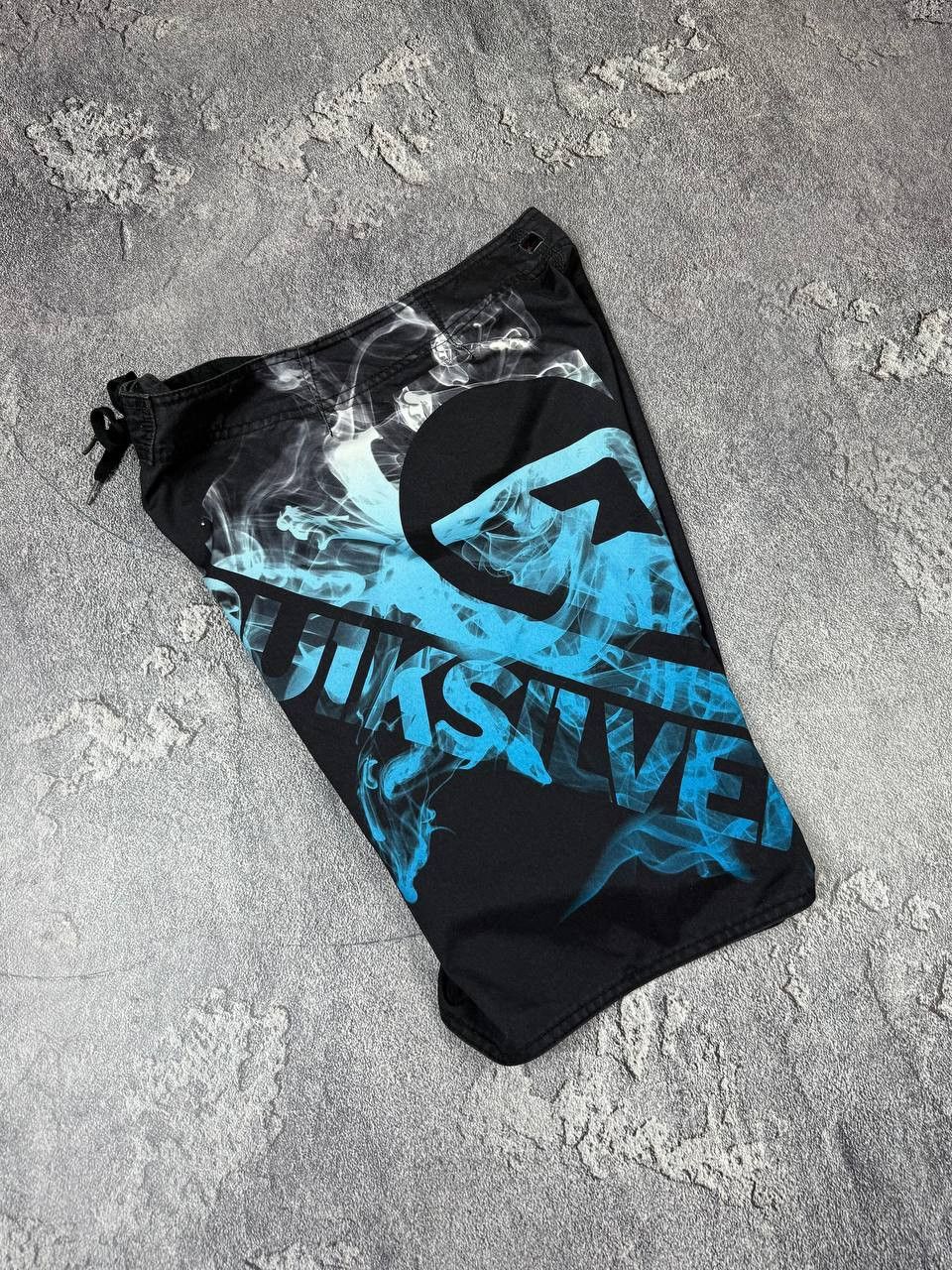 Quiksilver Y2K Quiksilver Blue Burn Flame 2000s Surf Style Vintage Size US 30 / EU 46 - 7 Thumbnail