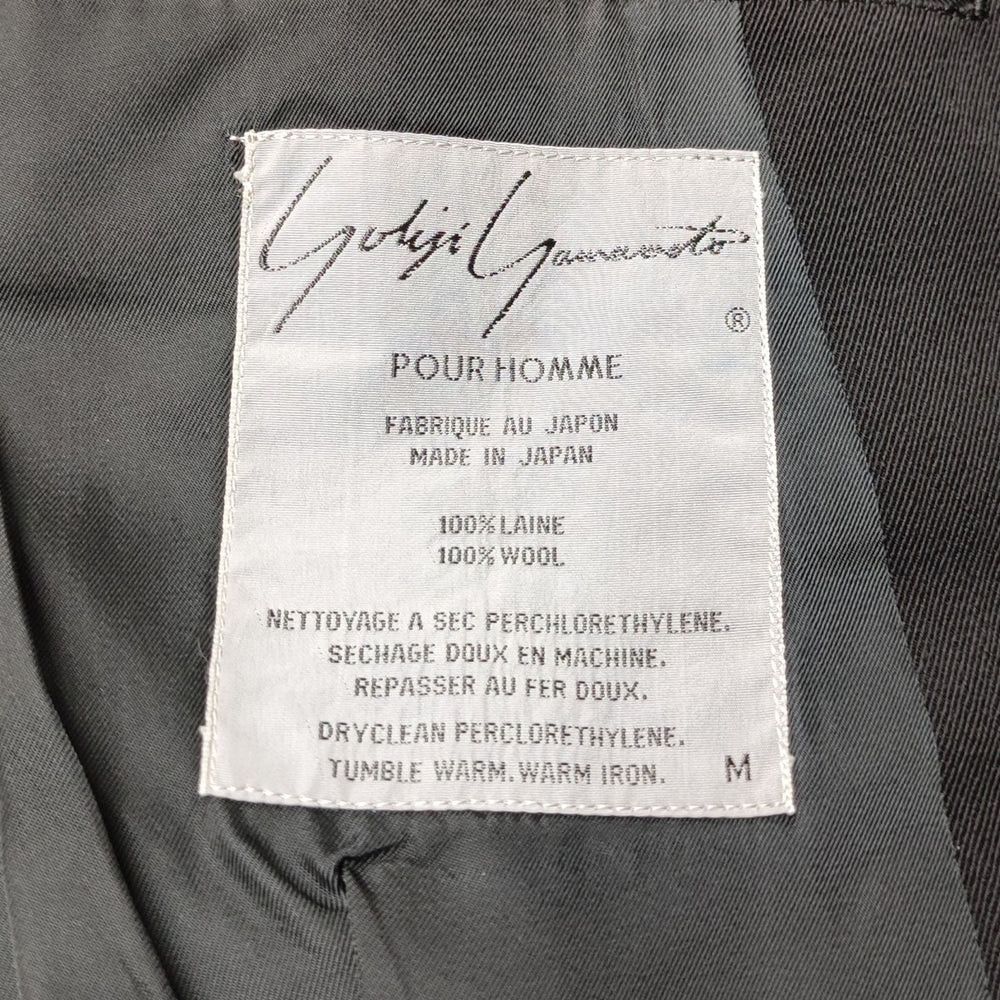 Yohji Yamamoto Yohji Yamamoto pour homme/ 80S/Round letter pleated jacket Size US M / EU 48-50 / 2 - 4 Thumbnail
