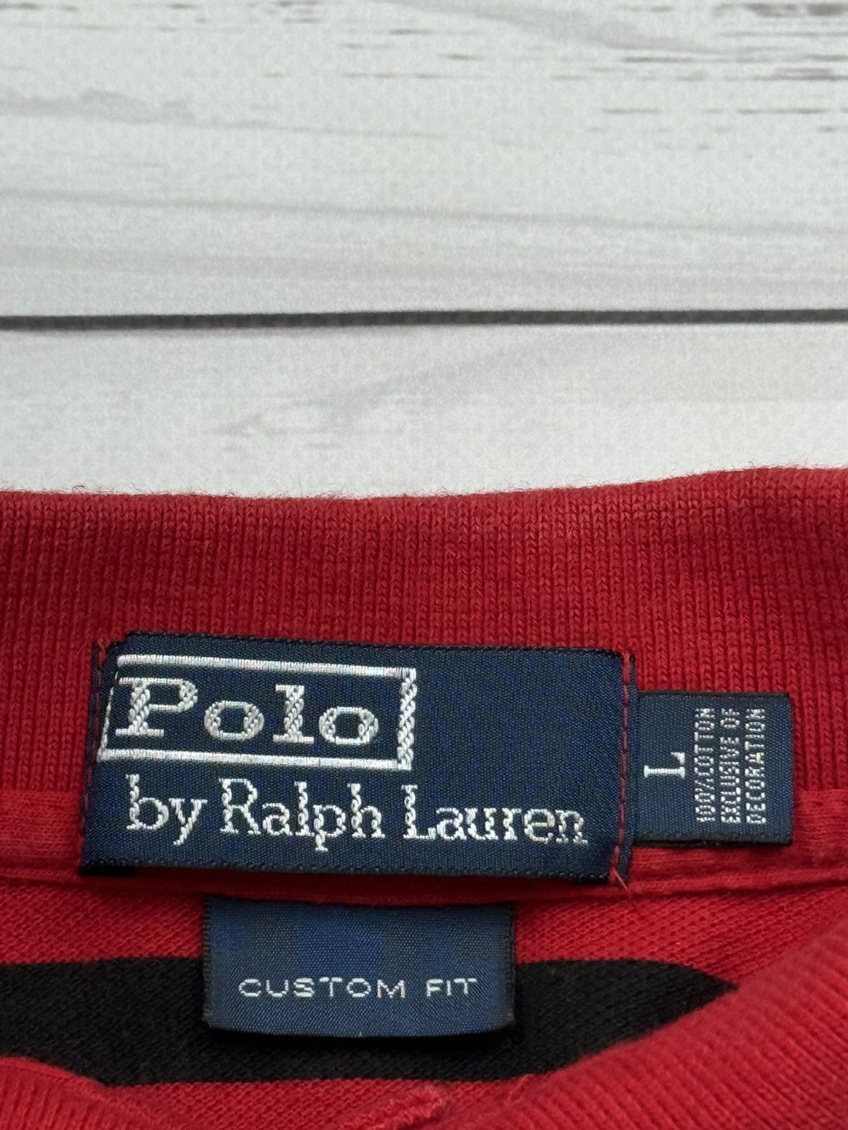 Polo Ralph Lauren Vintage 90s Polo Ralph Lauren Men Large Size US L / EU 52-54 / 3 - 3 Thumbnail