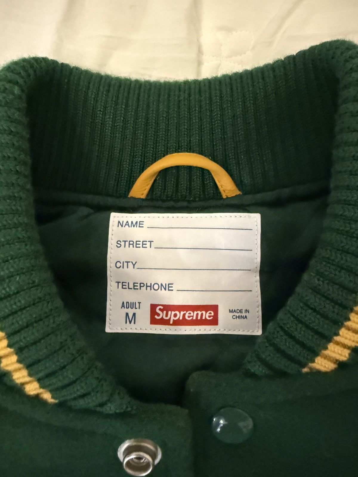 CREST ZIP UP HOODED SWEATSHIRT L SS25