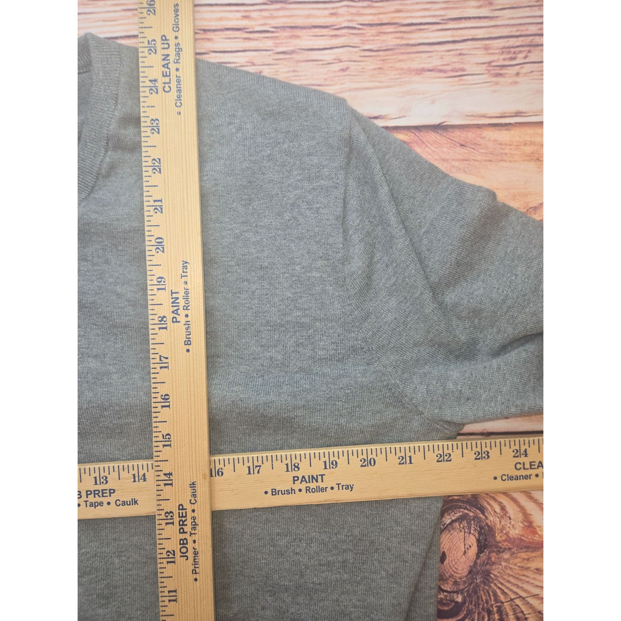 Polo Ralph Lauren Polo Ralph Lauren Mens XL Pima Cotton V-Neck Sweater Gray Co Size US XL / EU 56 / 4 - 6 Thumbnail