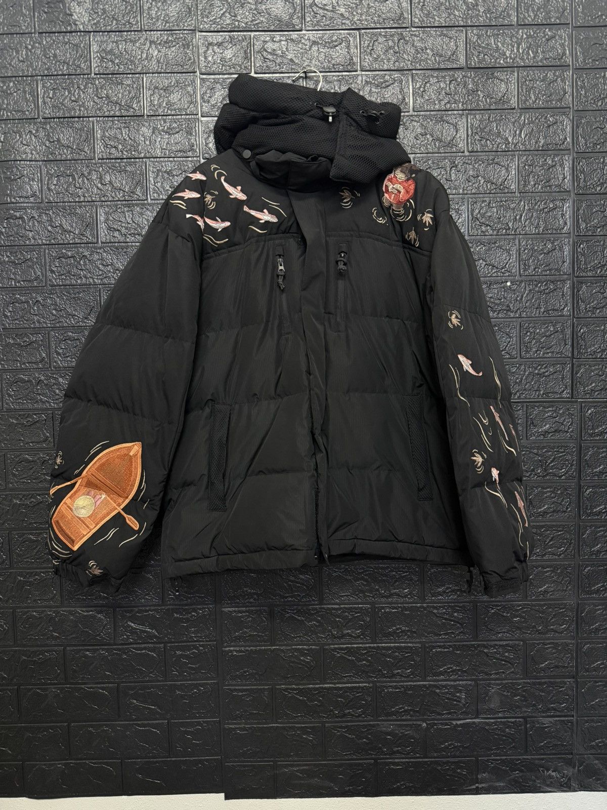 Derschutze DerSchutze “ Koi Fish “ Puffer Jacket Size US L / EU 52-54 / 3 - 1 Thumbnail