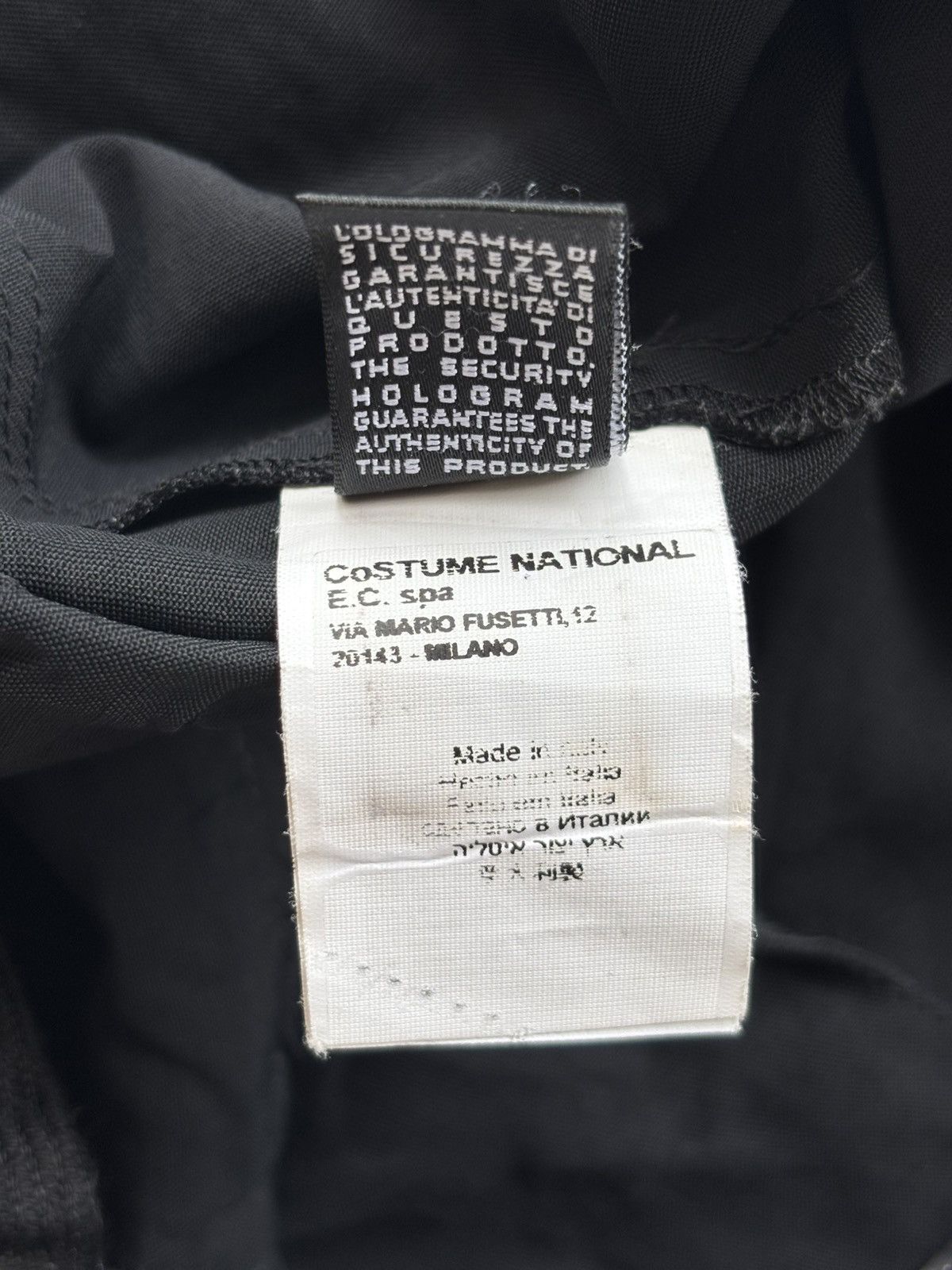 Hedi Slimane Leather Belted Skinny Trousers Size US 30 / EU 46 - 11 Thumbnail