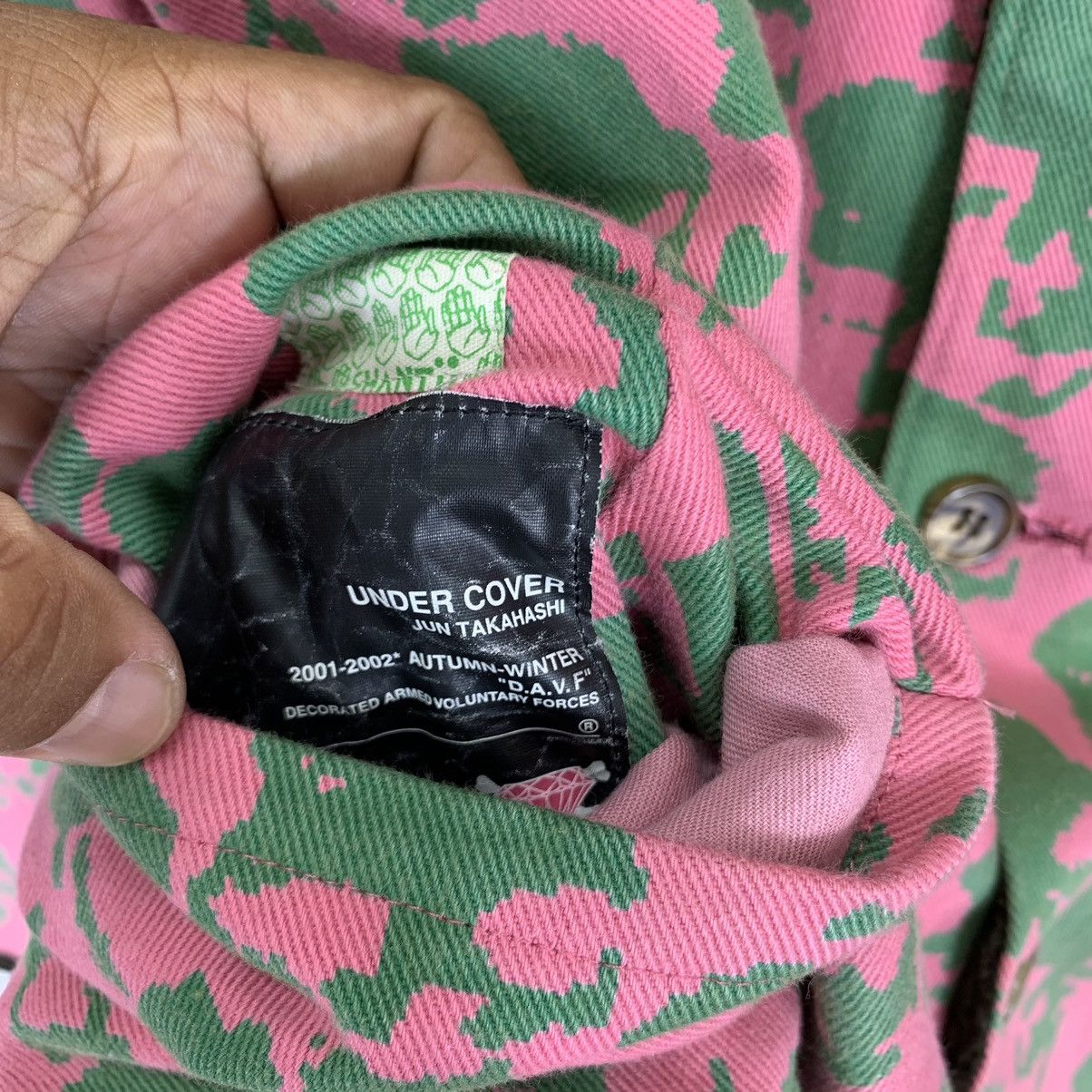 Jun Takahashi × Undercover UNDER COVER AW01 “D.A.V.F” REVERSIBLE SKULL FULL PRINT COAT Size US M / EU 48-50 / 2 - 17 Thumbnail