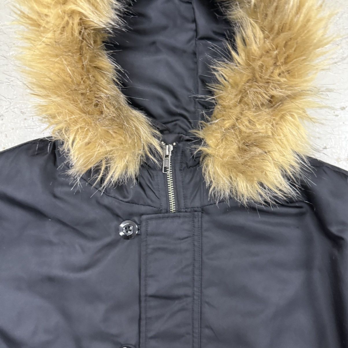 Japanese Brand Japanese Brand Racoon Fur Hood N-2B Flight Jacket Size US XL / EU 56 / 4 - 3 Thumbnail