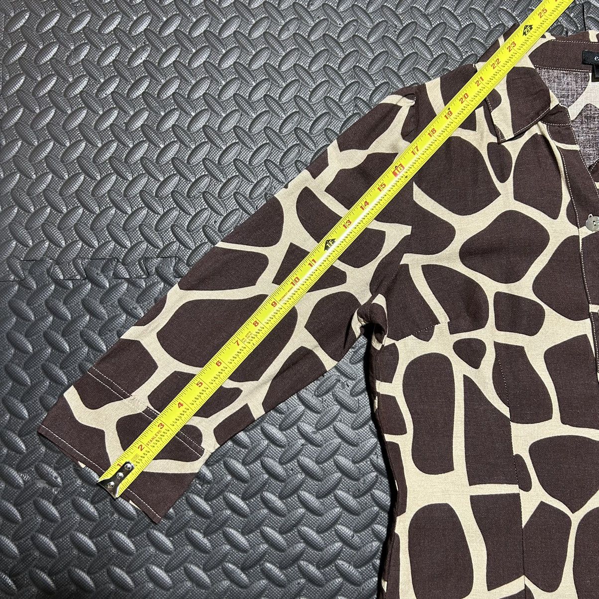 Other East 5th Brown Giraffe Animal Print Shirt Button Down Medium Size M / US 6-8 / IT 42-44 - 8 Thumbnail