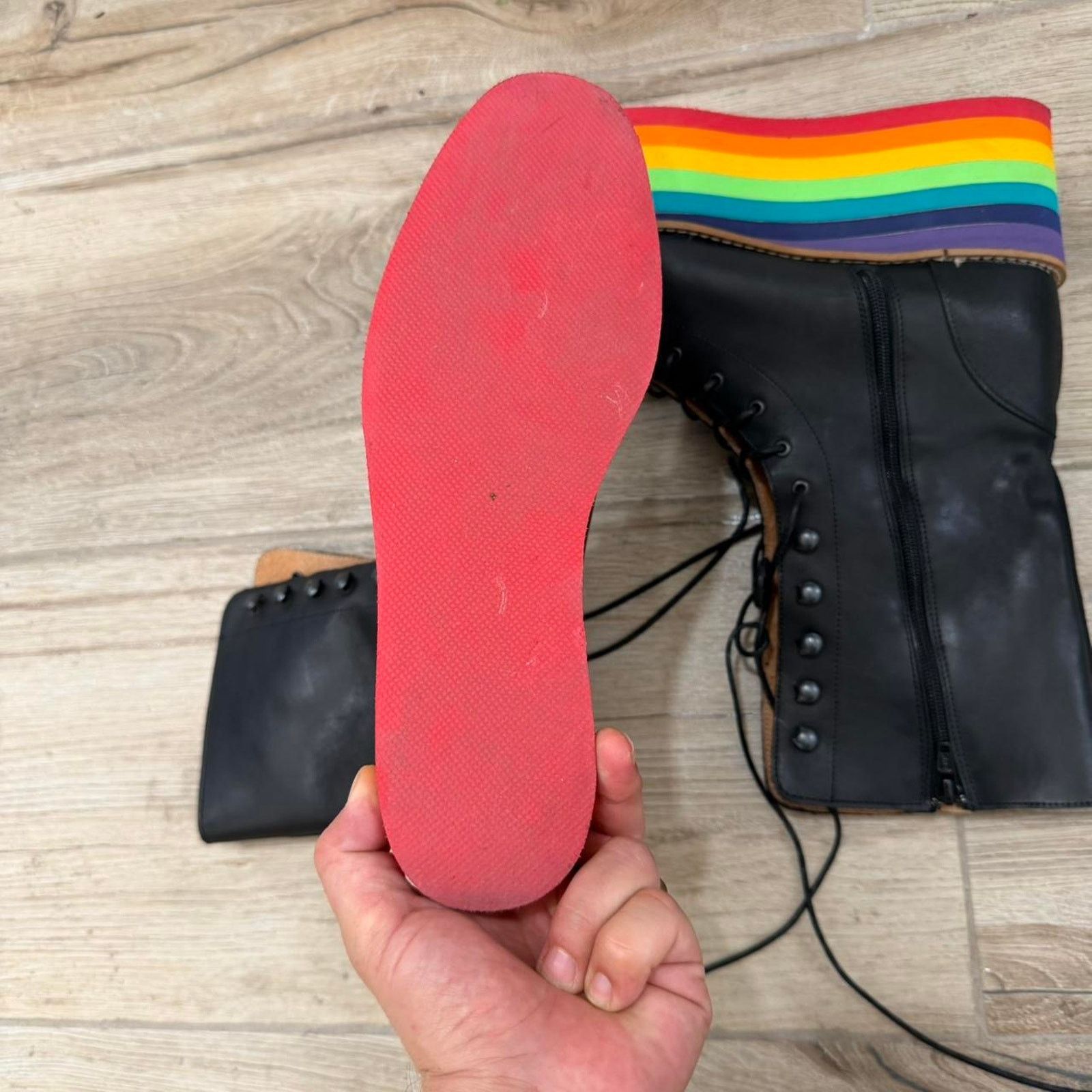 ASHISH Ashish aw12 rainbow platform boots Size US 9.5 / IT 39.5 - 4 Thumbnail